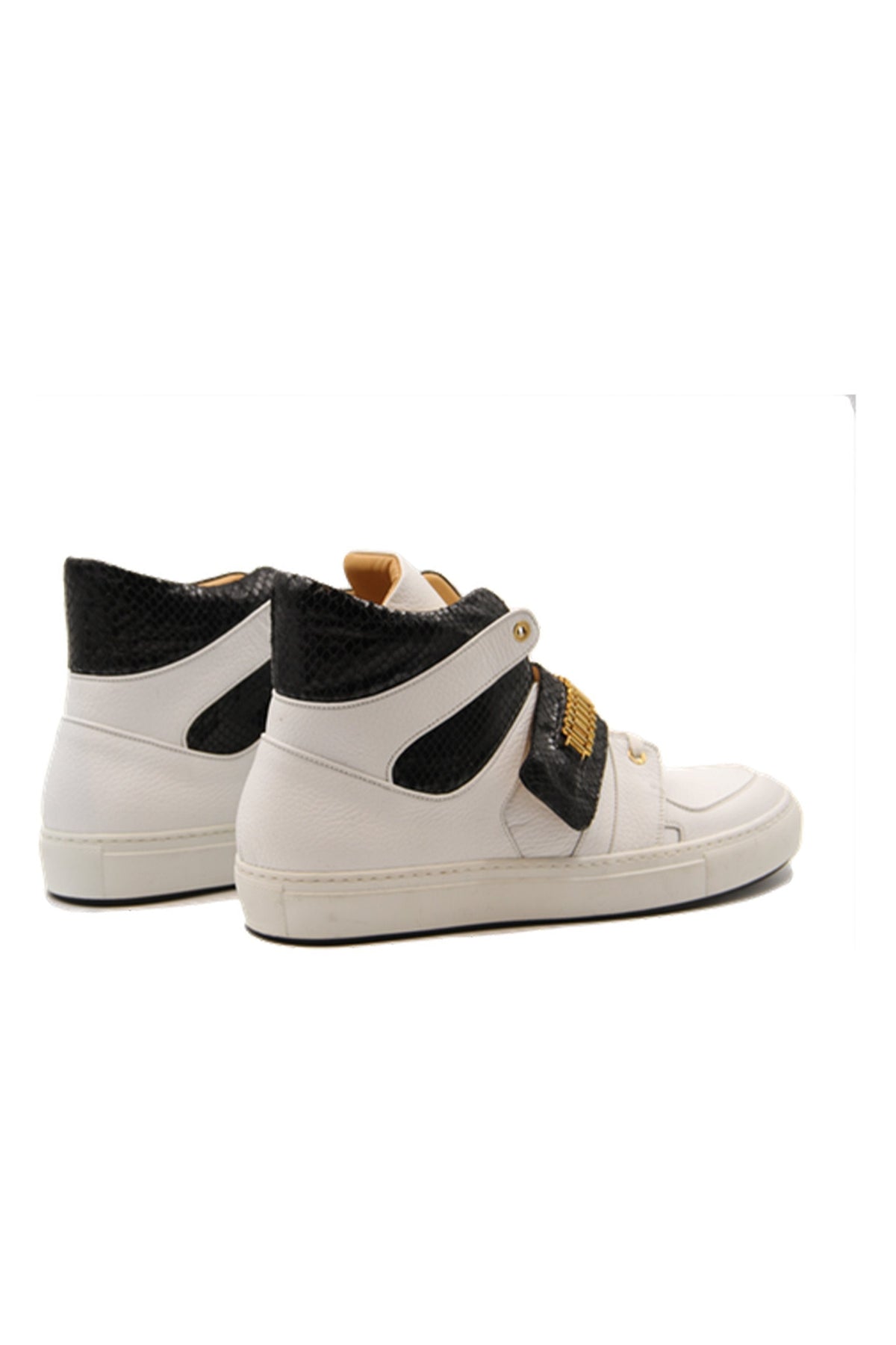 Capri White | Black | Leather | Limited Edition - Giuliano Galiano | Handcrafted Luxury Sneakers Made In Italy