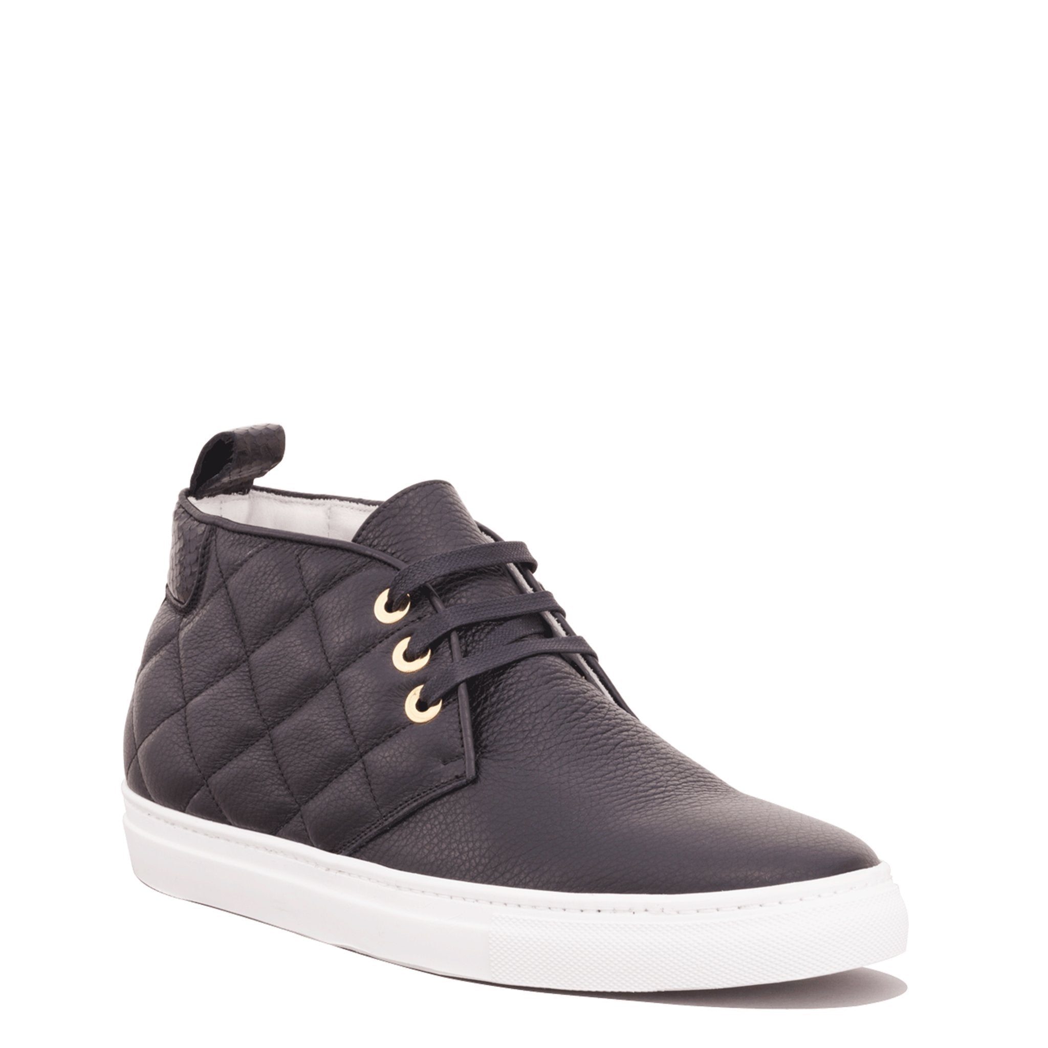 Day Dream Black | Black | Leather | Limited Edition - Giuliano Galiano | Handcrafted Luxury Sneakers Made In Italy