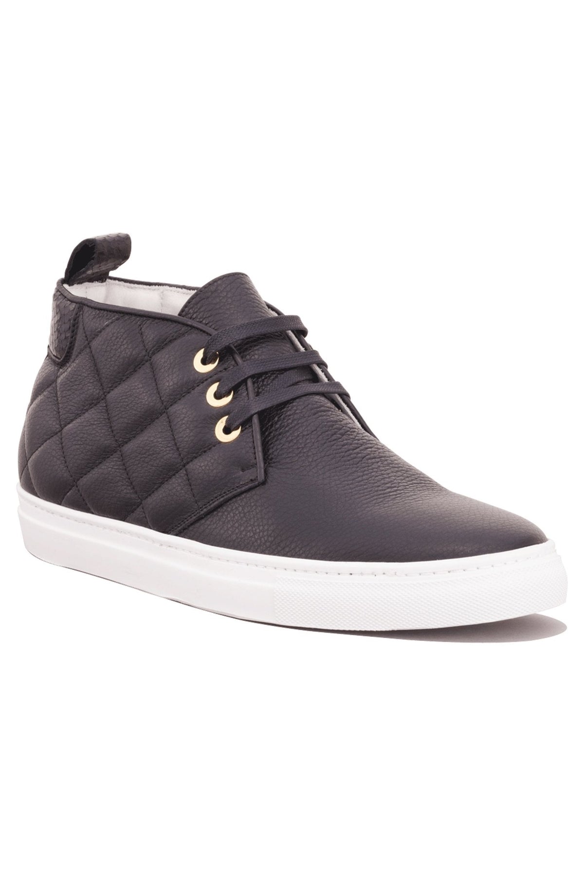 Day Dream Black | Black | Leather | Limited Edition - Giuliano Galiano | Handcrafted Luxury Sneakers Made In Italy