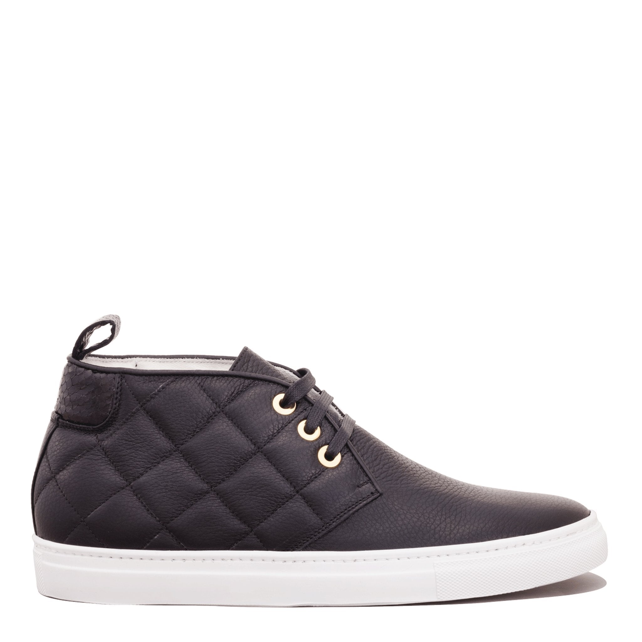 Day Dream Black | Black | Leather | Limited Edition - Giuliano Galiano | Handcrafted Luxury Sneakers Made In Italy