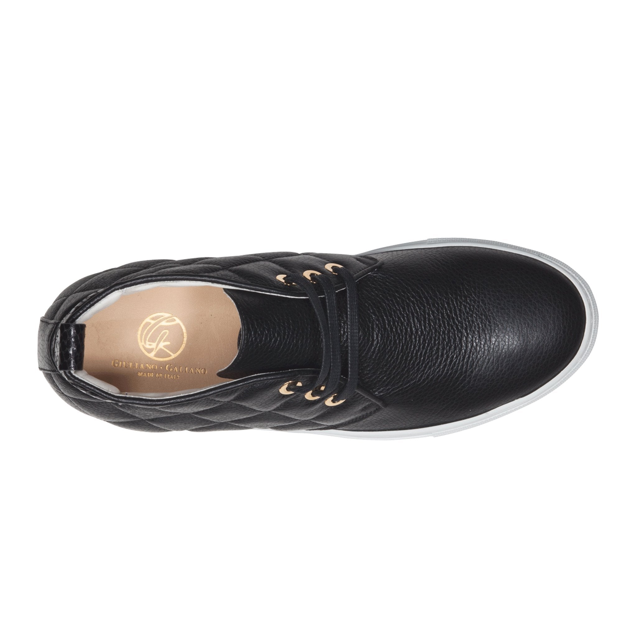 Day Dream Black | Black | Leather | Limited Edition - Giuliano Galiano | Handcrafted Luxury Sneakers Made In Italy