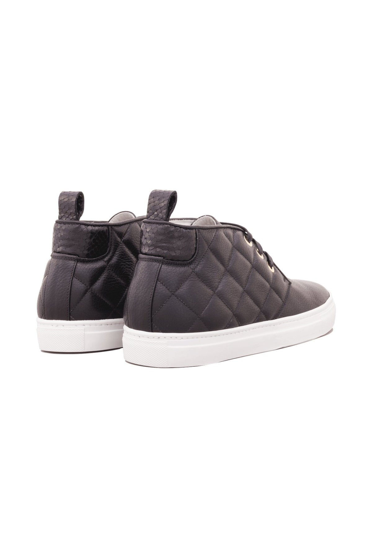 Day Dream Black | Black | Leather | Limited Edition - Giuliano Galiano | Handcrafted Luxury Sneakers Made In Italy