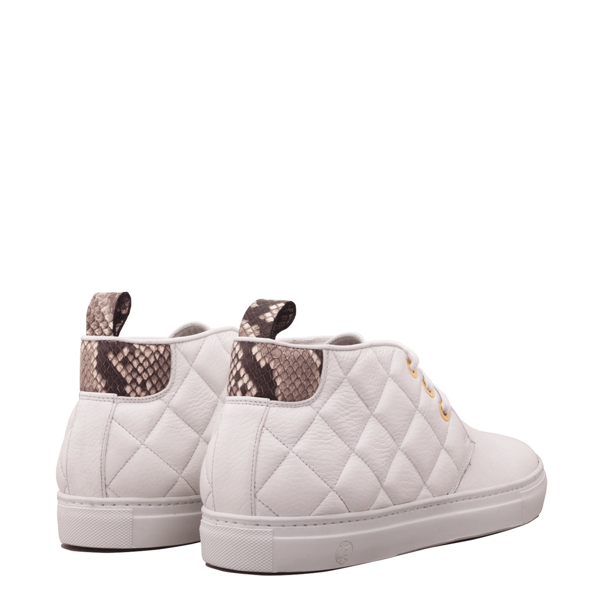 Day Dream White | Grey | Leather | Limited Edition - Giuliano Galiano | Handcrafted Luxury Sneakers Made In Italy
