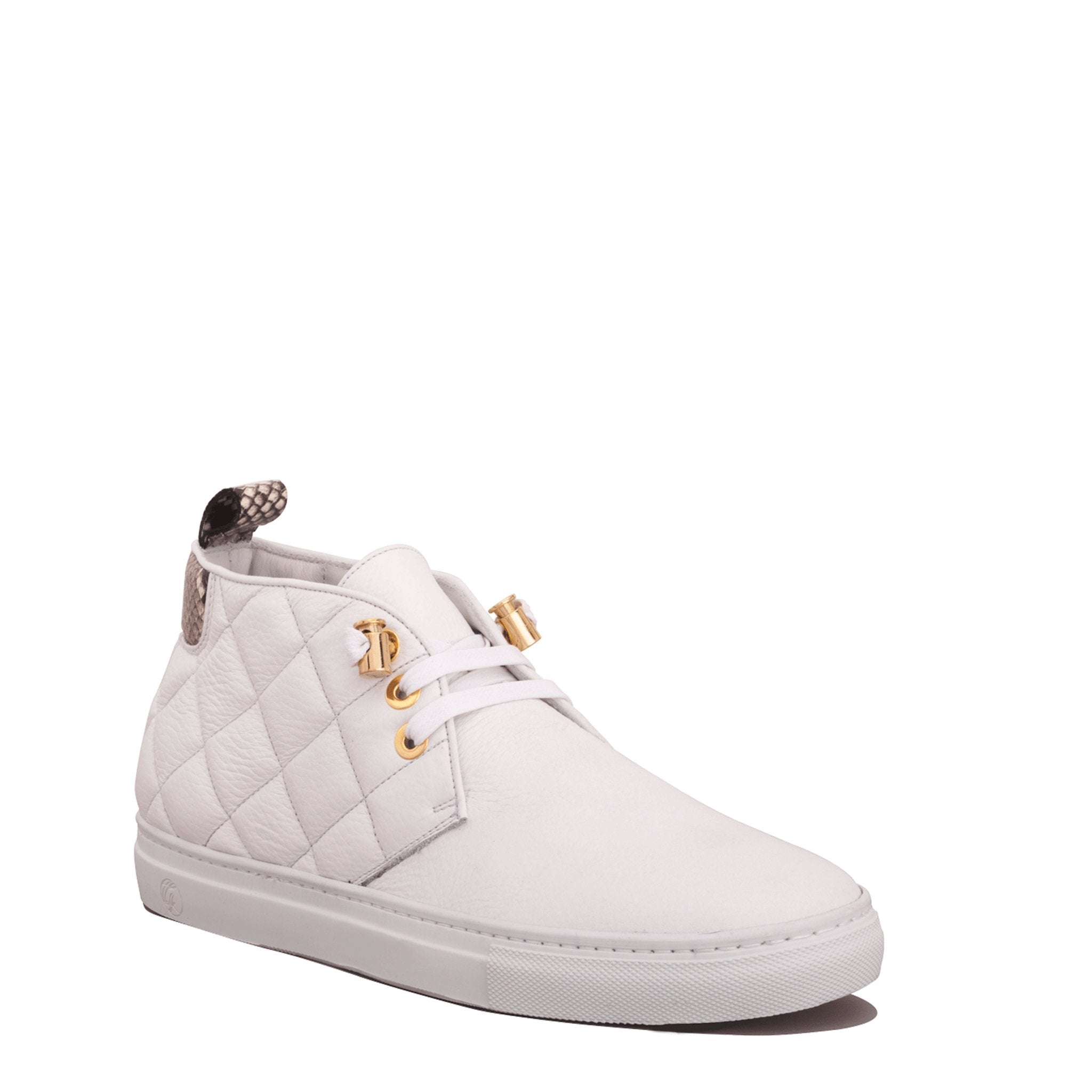 Day Dream White | Grey | Leather | Limited Edition - Giuliano Galiano | Handcrafted Luxury Sneakers Made In Italy