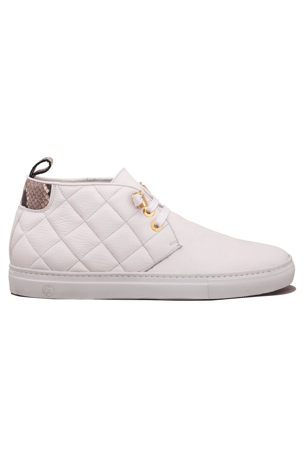 Day Dream White | Grey | Leather | Limited Edition - Giuliano Galiano | Handcrafted Luxury Sneakers Made In Italy