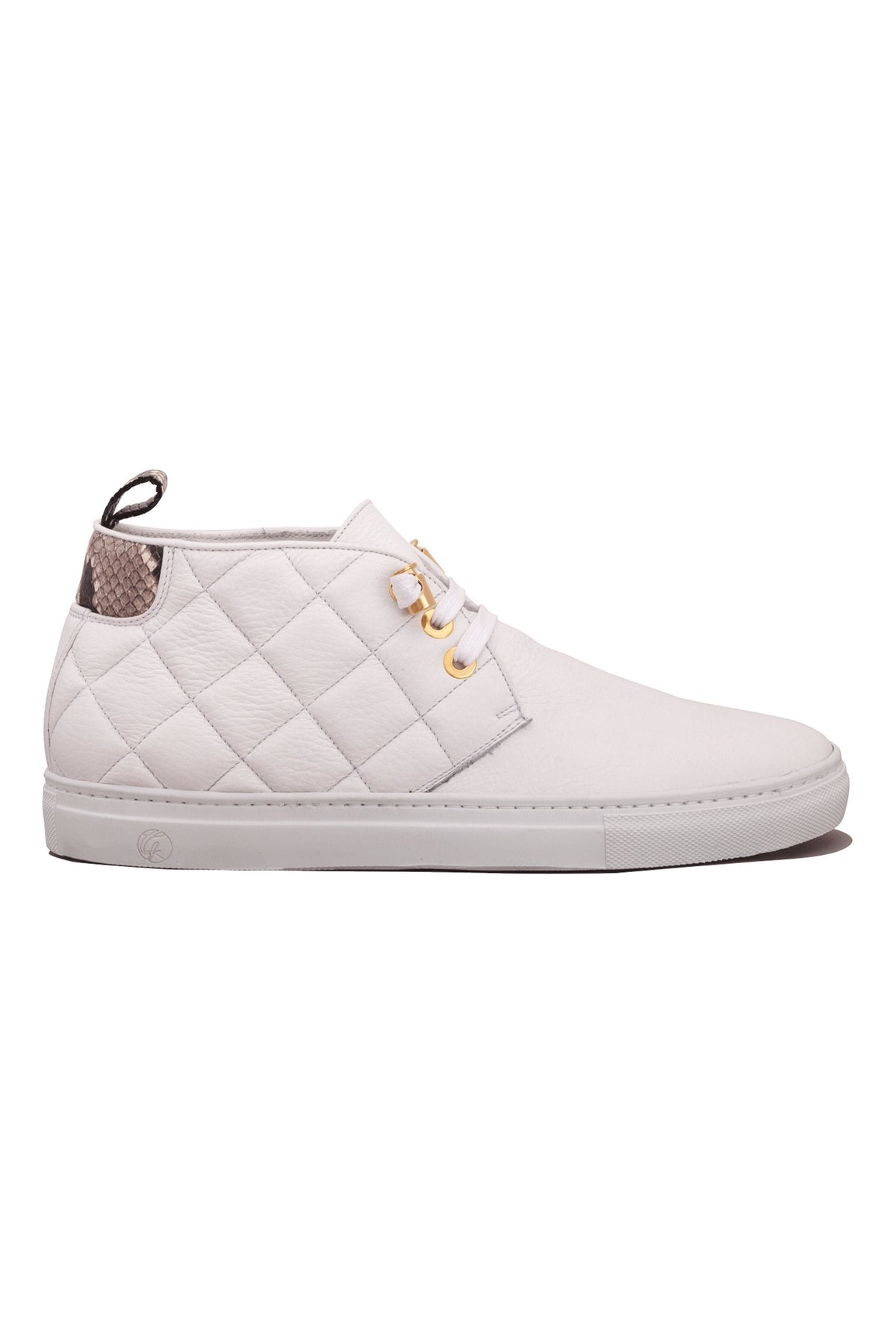 Day Dream White | Grey | Leather | Limited Edition - Giuliano Galiano | Handcrafted Luxury Sneakers Made In Italy