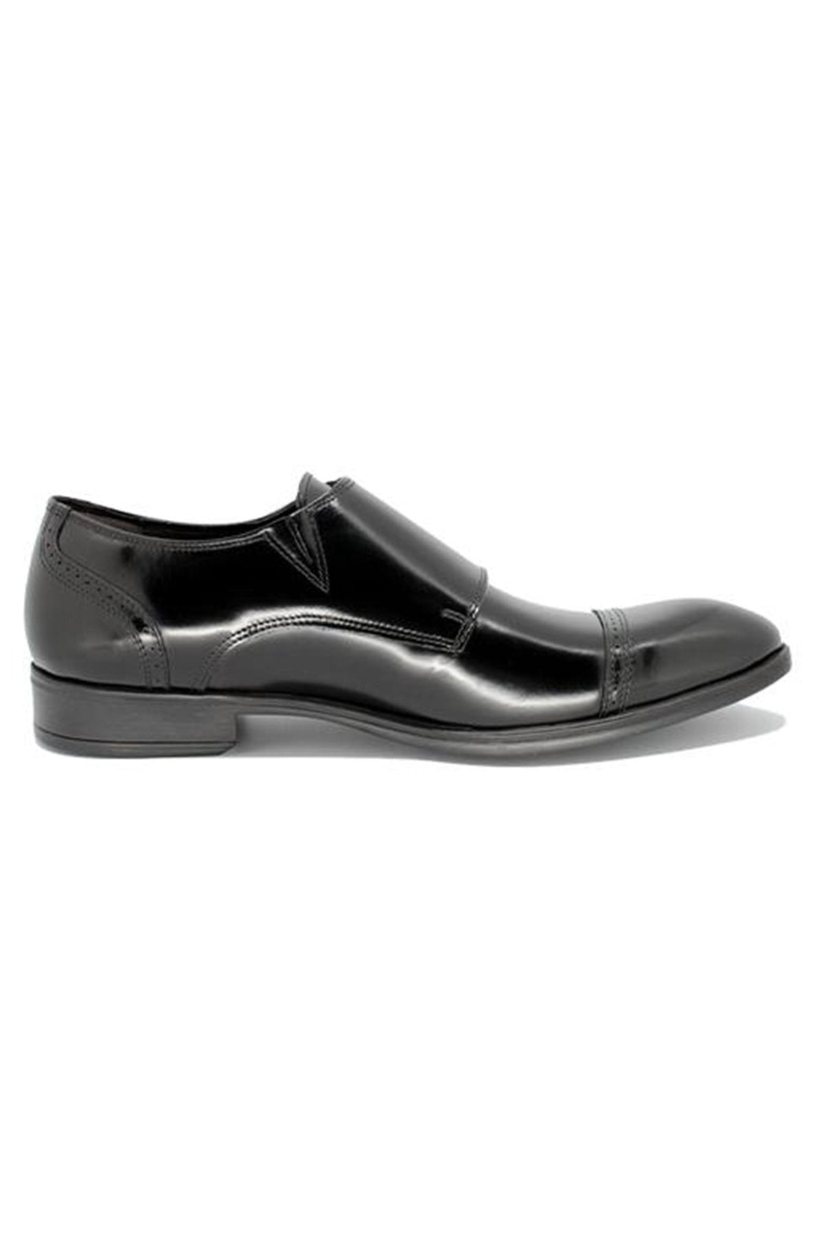 Double Fibia Black | Ceremony Edition | Black | Brushed | Limited Edition - Giuliano Galiano | Handcrafted Luxury Sneakers Made In Italy