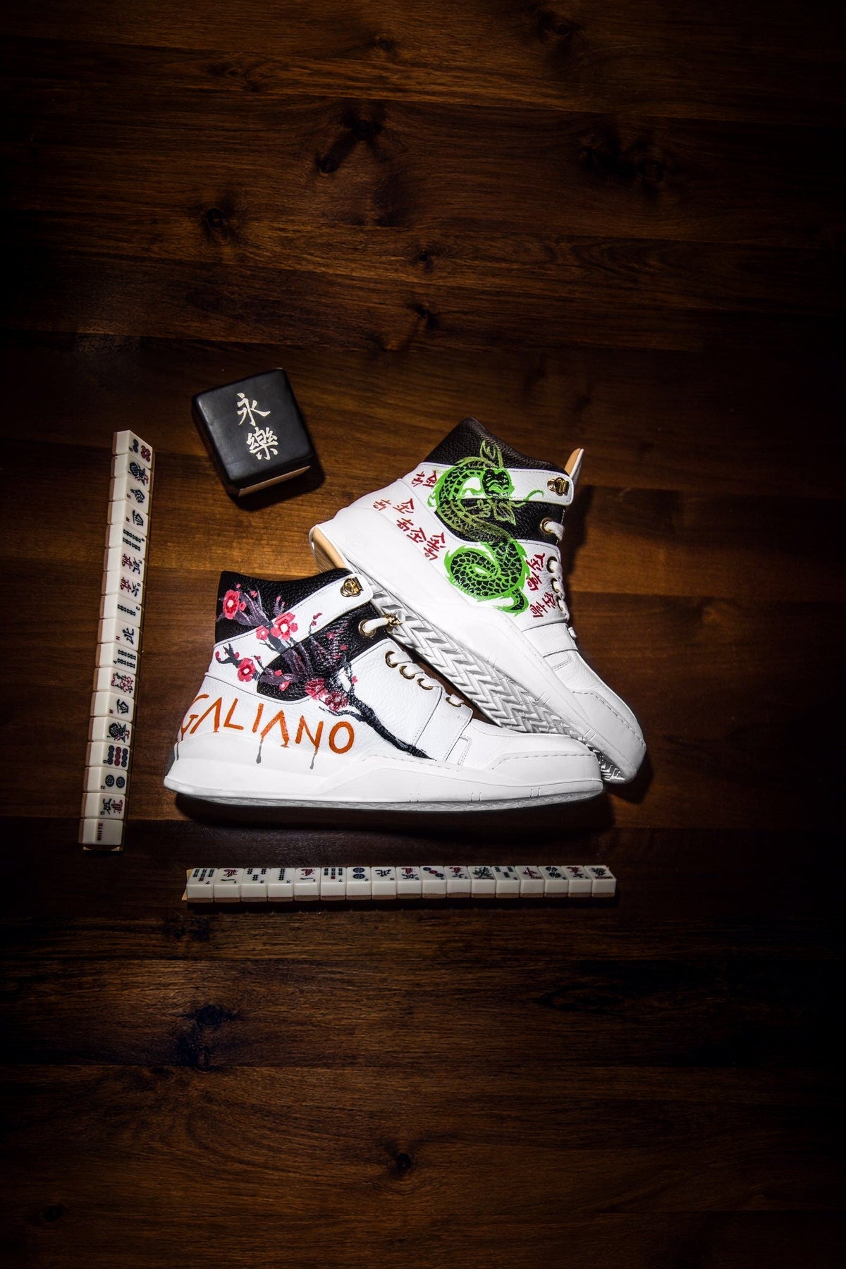 "Dragon" | Limited Edition - Giuliano Galiano | Handcrafted Luxury Sneakers Made In Italy