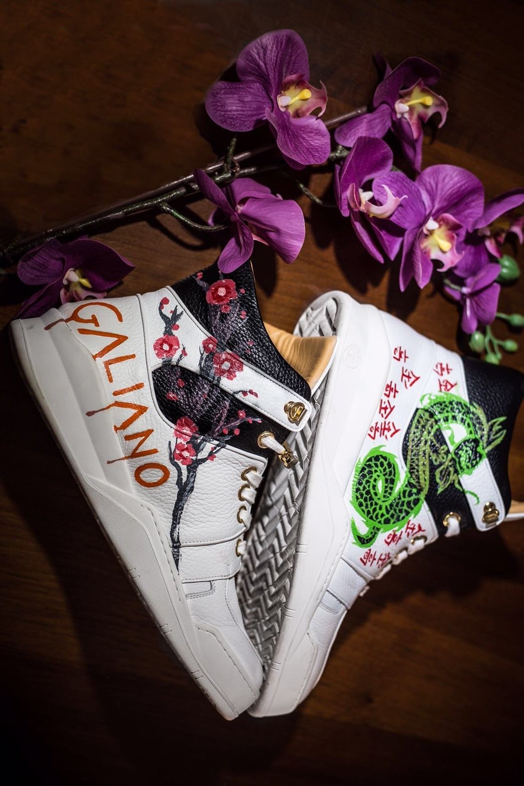 "Dragon" | Limited Edition - Giuliano Galiano | Handcrafted Luxury Sneakers Made In Italy