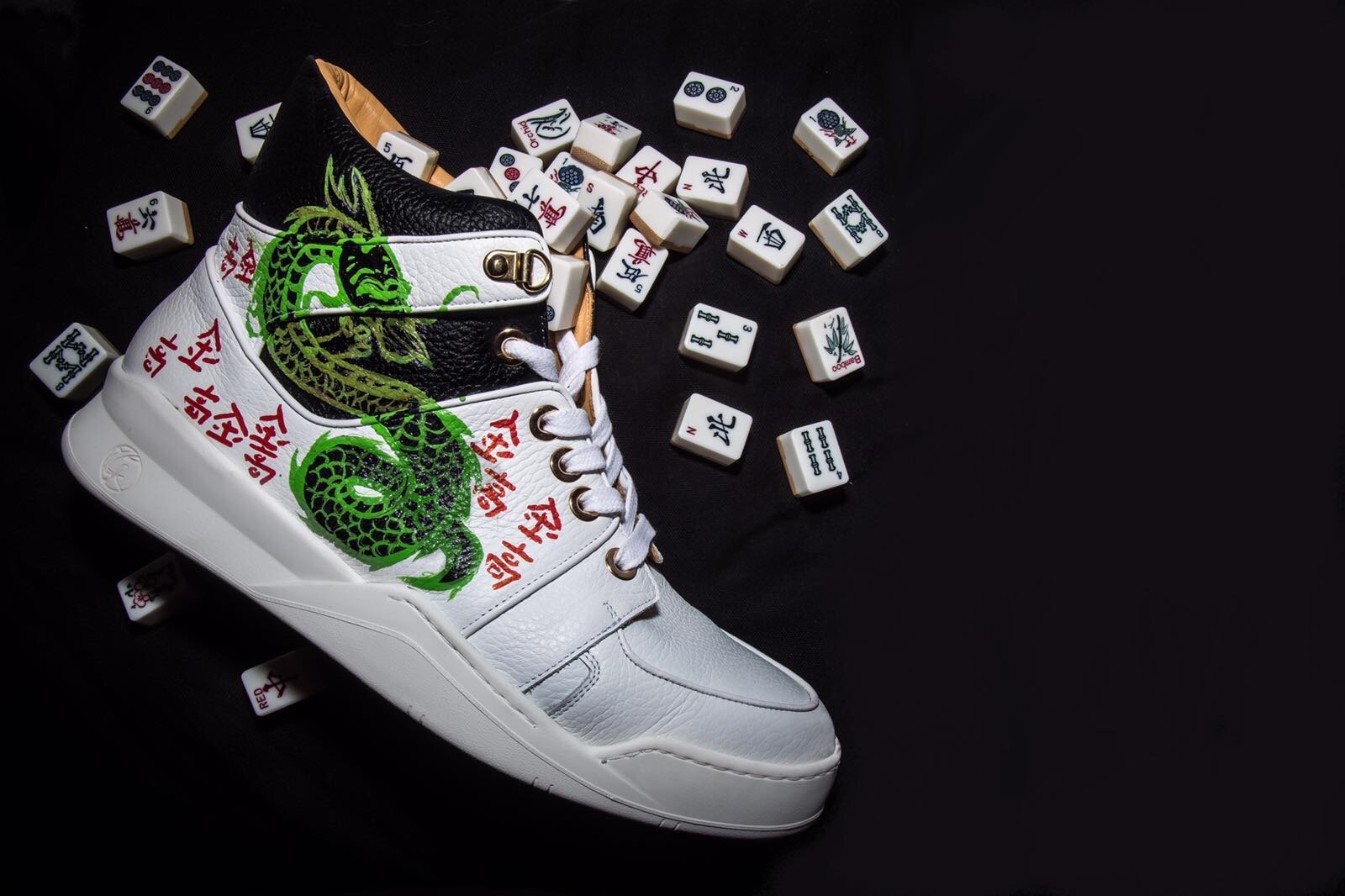 "Dragon" | Limited Edition - Giuliano Galiano | Handcrafted Luxury Sneakers Made In Italy