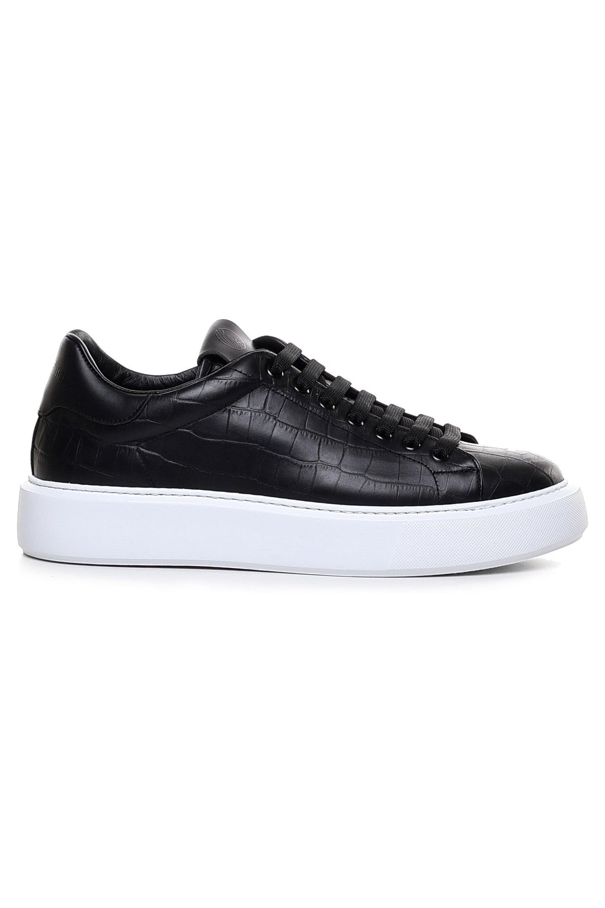 Fire | Black | Croc - Giuliano Galiano | Handcrafted Luxury Sneakers Made In Italy