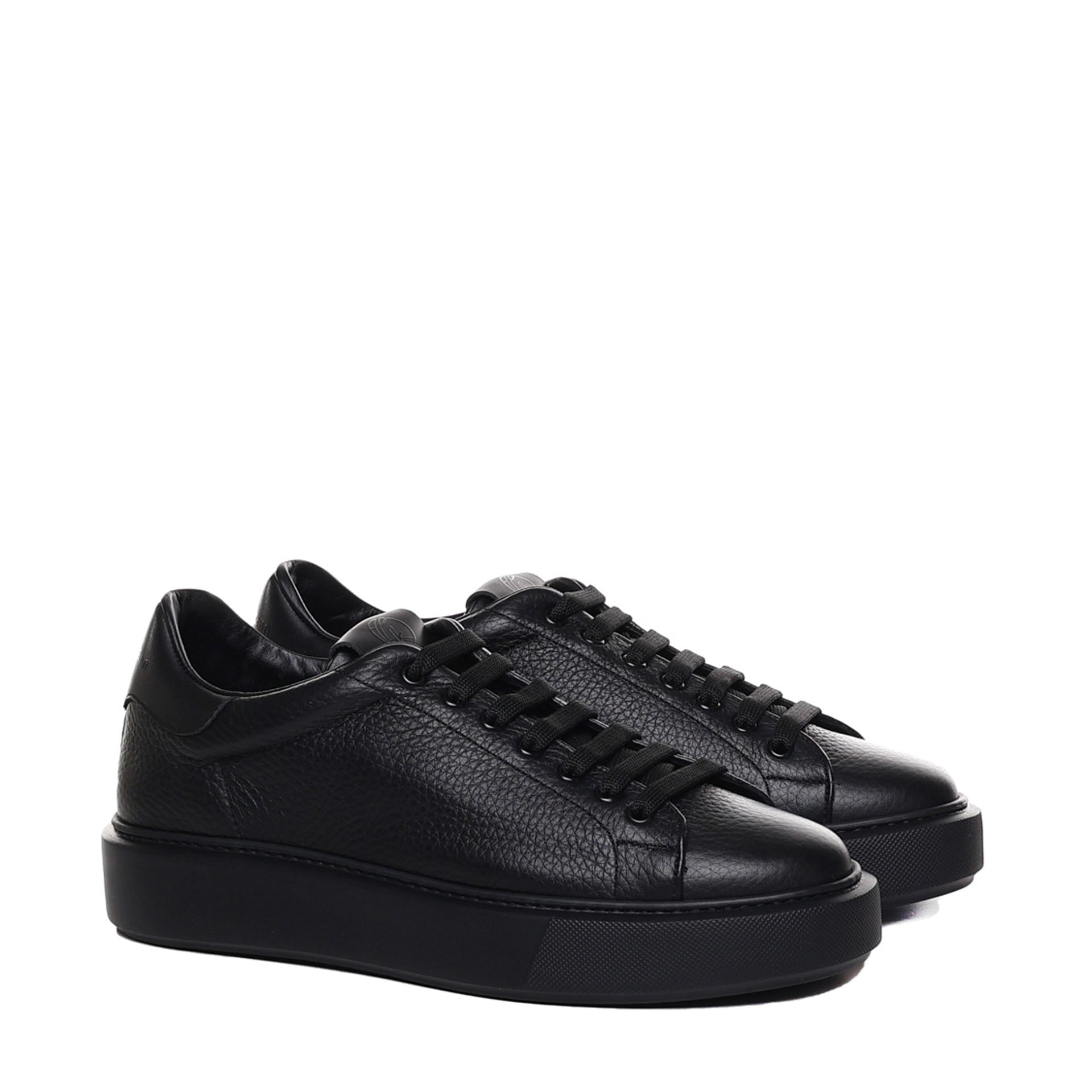 Fire | Total Black - Giuliano Galiano | Handcrafted Luxury Sneakers Made In Italy