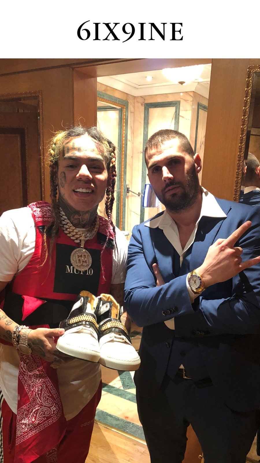 GALIANO X 6IX9INE | Limited Edition - Giuliano Galiano | Handcrafted Luxury Sneakers Made In Italy