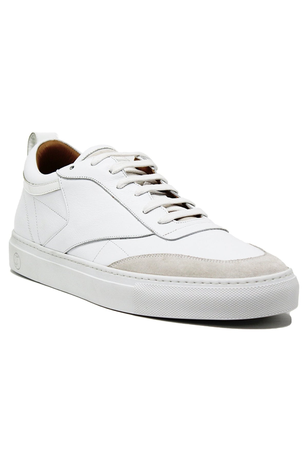 Key - G White | White | Leather - Giuliano Galiano | Handcrafted Luxury Sneakers Made In Italy