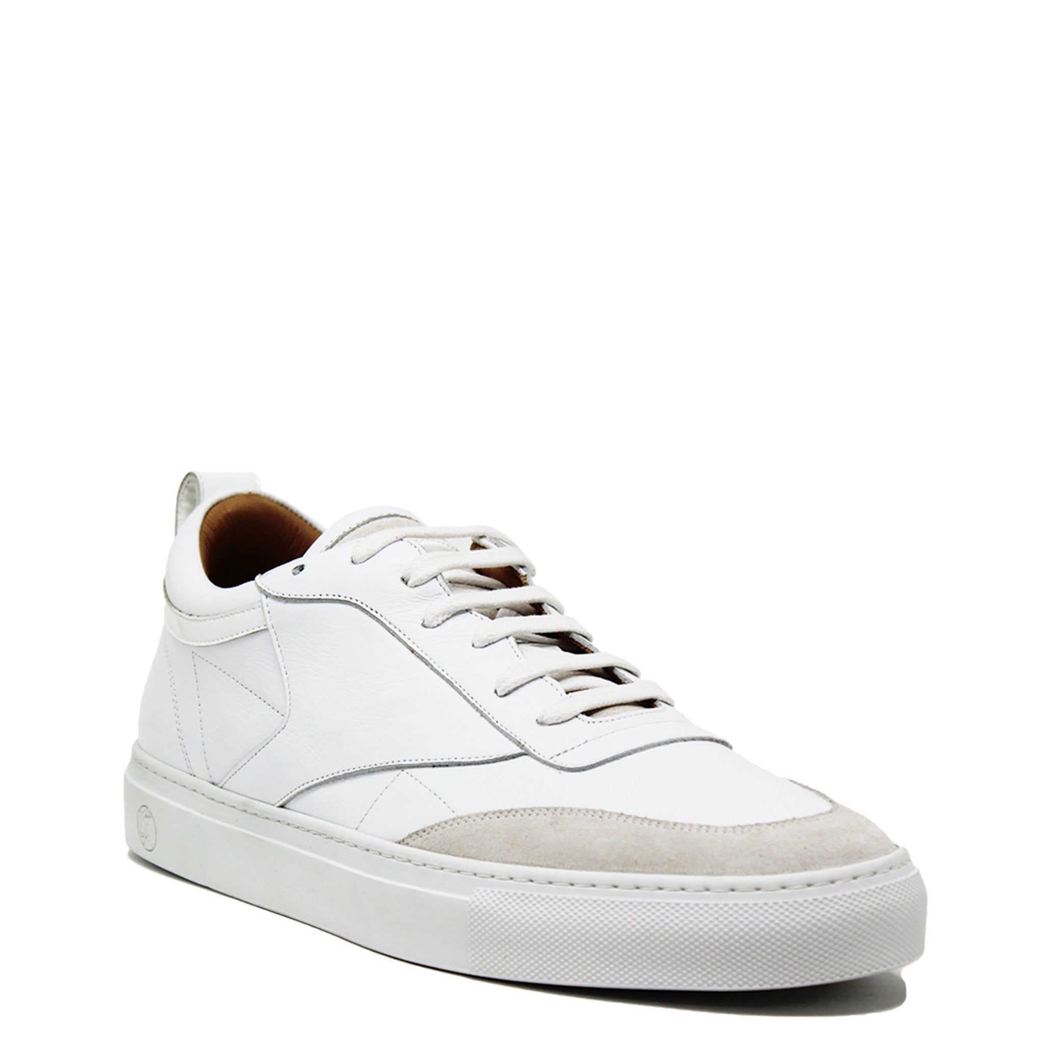 Key - G White | White | Leather - Giuliano Galiano | Handcrafted Luxury Sneakers Made In Italy