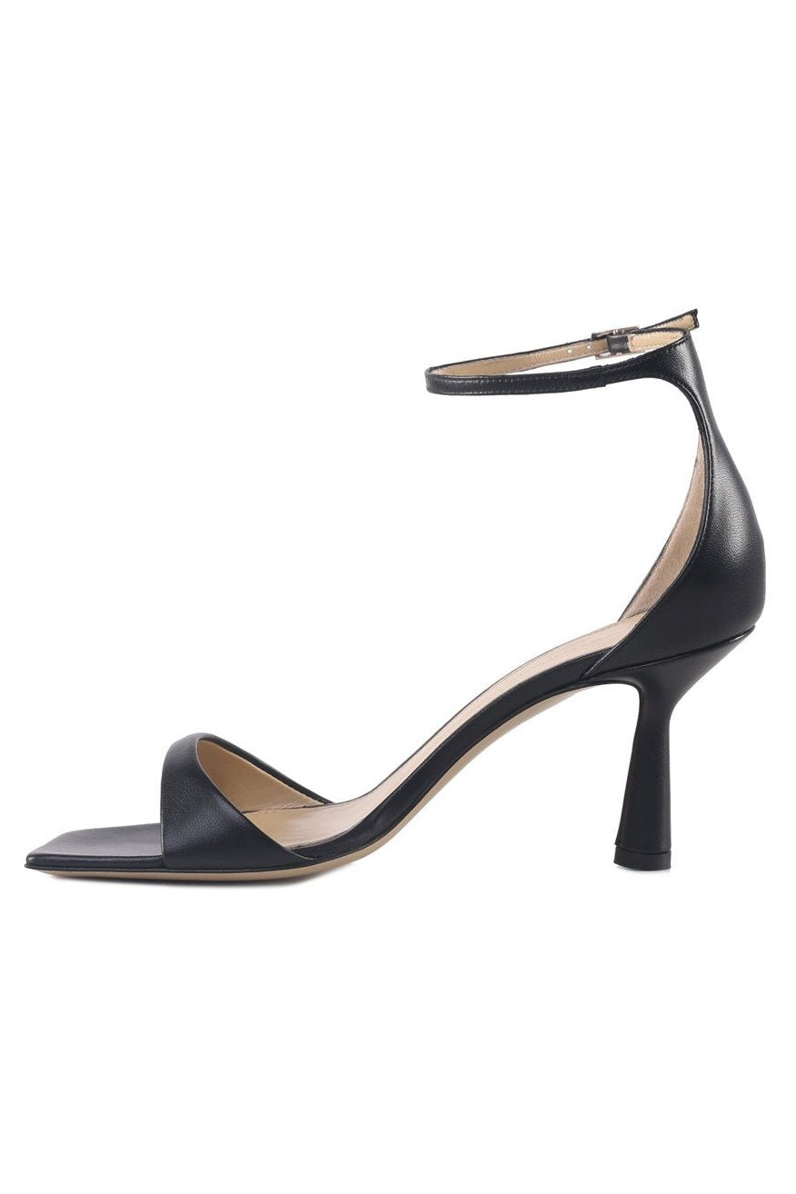 Lina | Sandals | Black - Giuliano Galiano | Handcrafted Luxury Sneakers Made In Italy