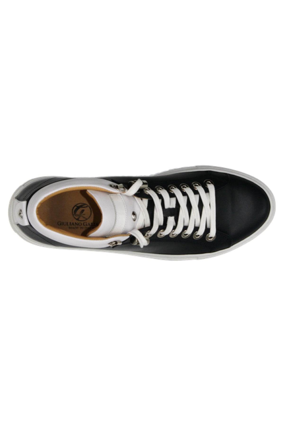 Napoli Blue | White | Nappa Leather | Limited Edition - Giuliano Galiano | Handcrafted Luxury Sneakers Made In Italy