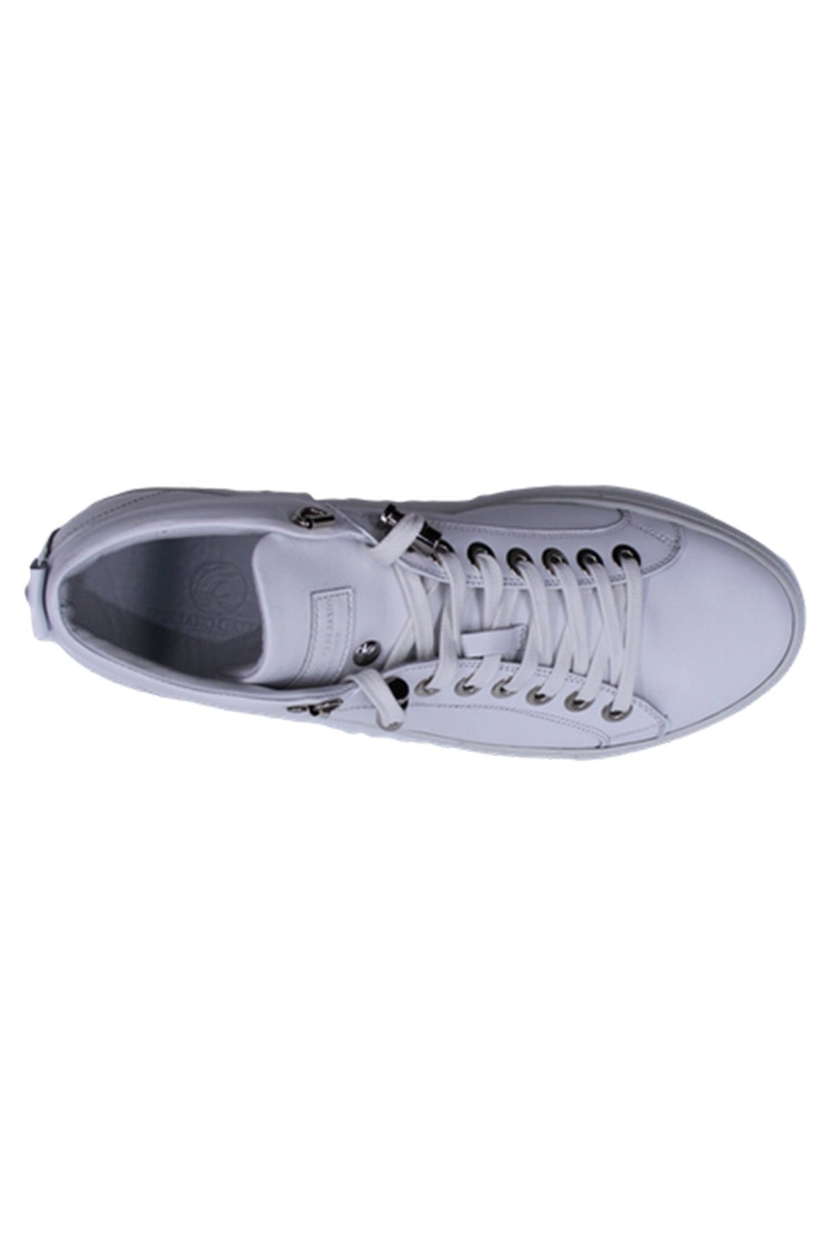 Napoli White | White | Nappa Leather | Limited Edition - Giuliano Galiano | Handcrafted Luxury Sneakers Made In Italy