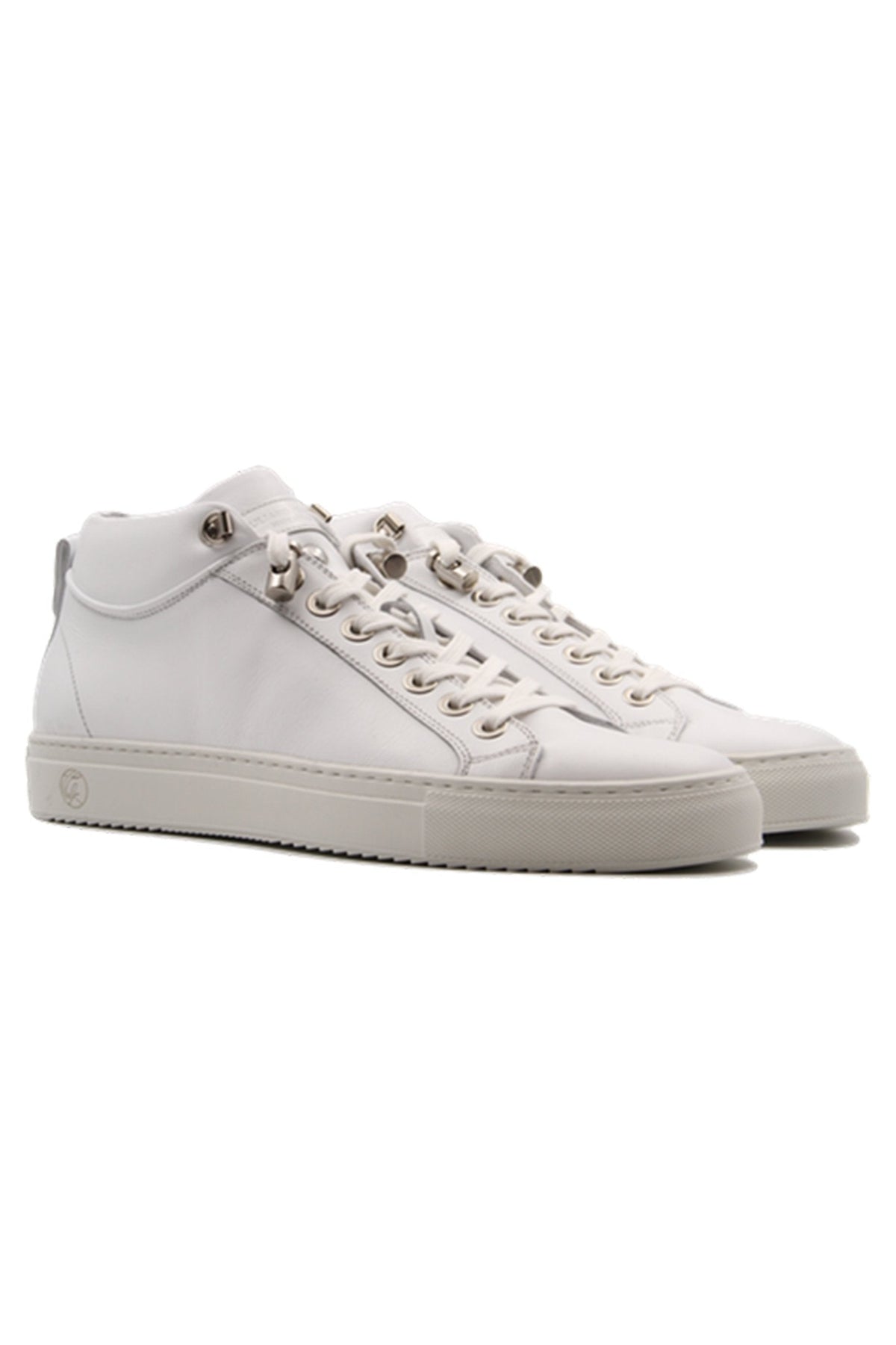 Napoli White | White | Nappa Leather | Limited Edition - Giuliano Galiano | Handcrafted Luxury Sneakers Made In Italy