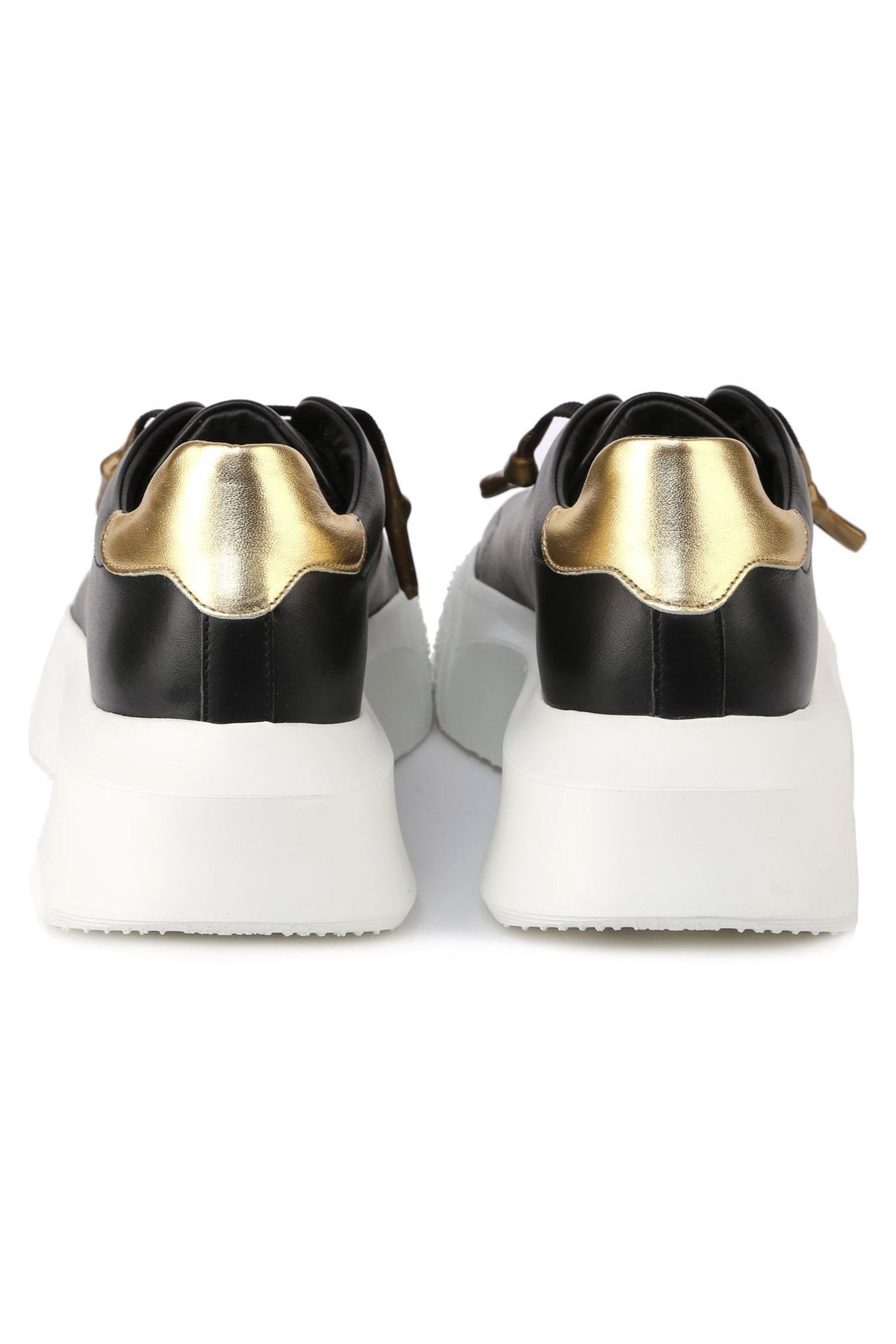 Nemesis | Black & Gold | Woman - Giuliano Galiano | Handcrafted Luxury Sneakers Made In Italy