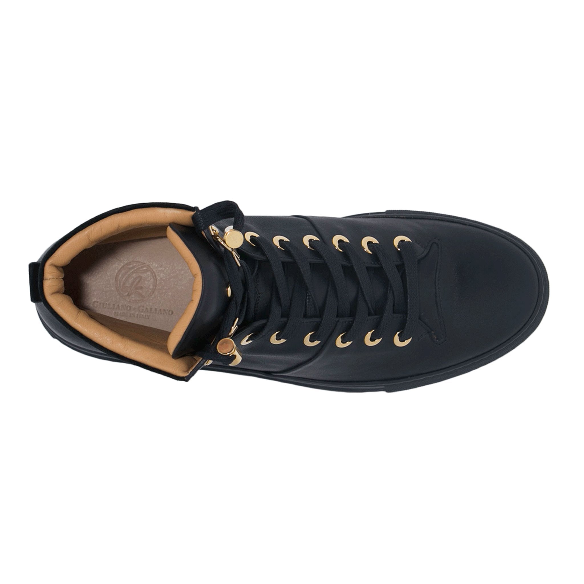 No Limits | Black | Black | Nappa Leather | Limited Edition - Giuliano Galiano | Handcrafted Luxury Sneakers Made In Italy