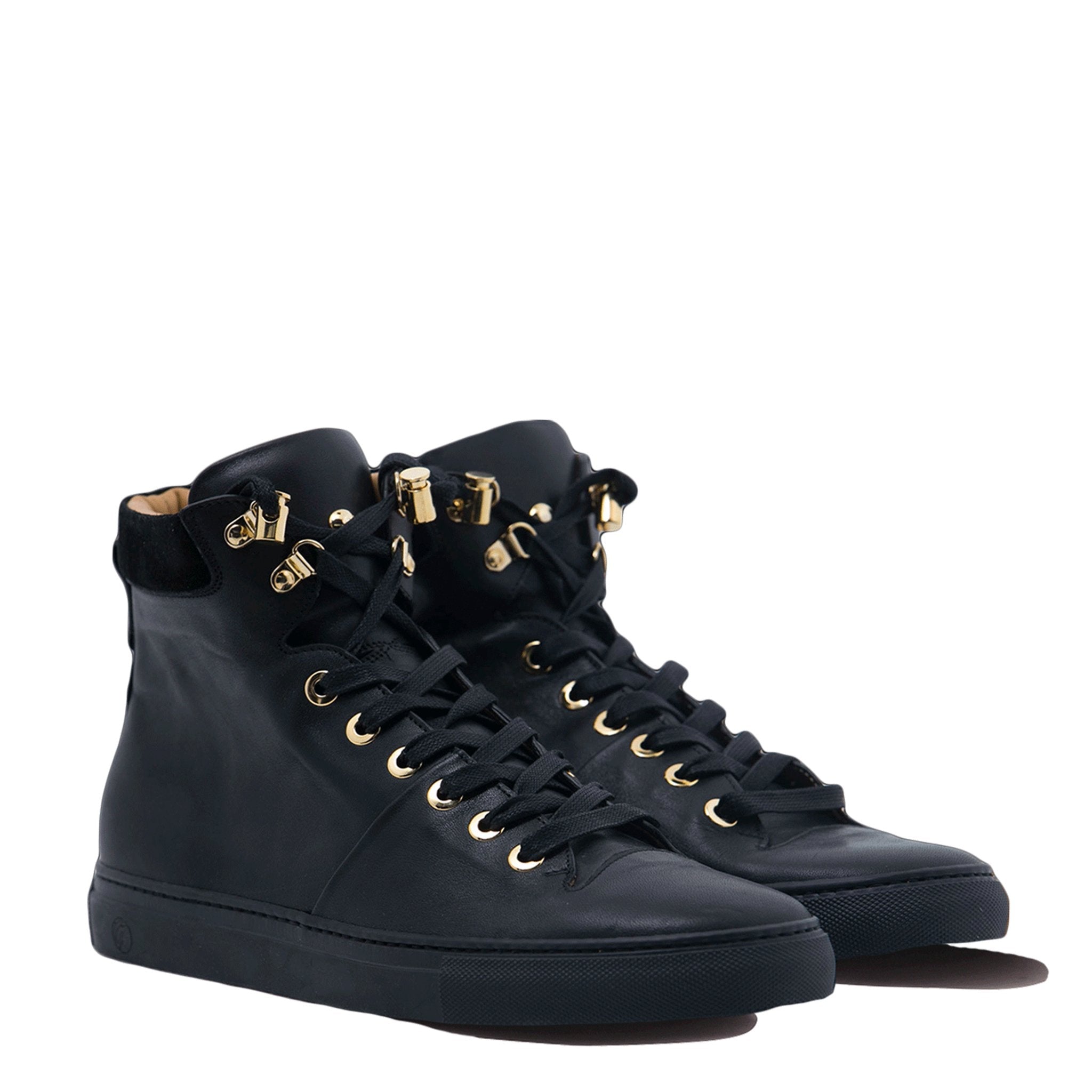 No Limits | Black | Black | Nappa Leather | Limited Edition - Giuliano Galiano | Handcrafted Luxury Sneakers Made In Italy