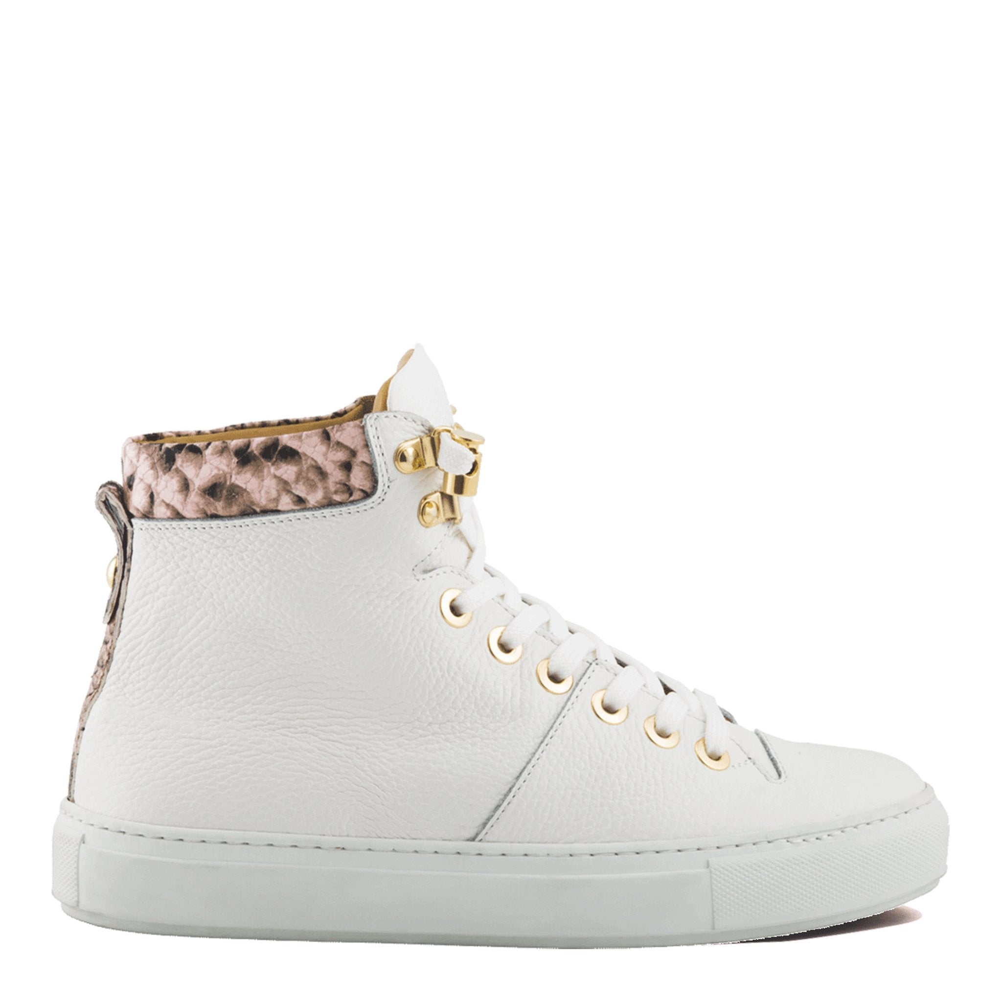 No Limits Cream | Grey | Leather | Limited Edition - Giuliano Galiano | Handcrafted Luxury Sneakers Made In Italy