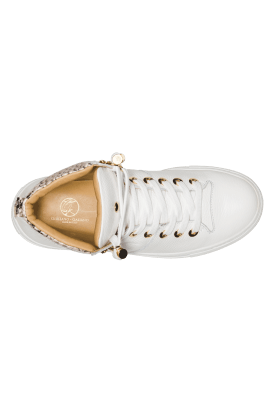 No Limits Cream | Grey | Leather | Limited Edition - Giuliano Galiano | Handcrafted Luxury Sneakers Made In Italy