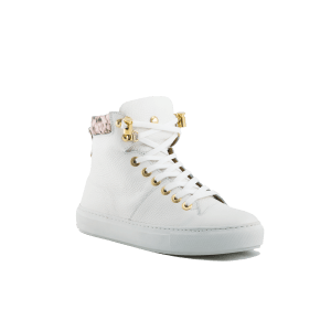 No Limits Cream | Grey | Leather | Limited Edition - Giuliano Galiano | Handcrafted Luxury Sneakers Made In Italy