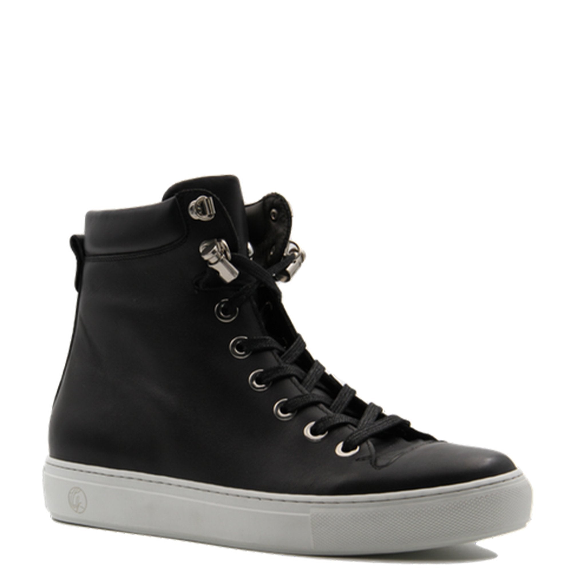 No Limits High Black | Black | Nappa | Limited Edition - Giuliano Galiano | Handcrafted Luxury Sneakers Made In Italy