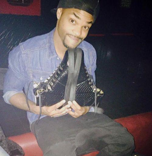 No Limits High Black | Red Python | Limited Edition - Giuliano Galiano | Handcrafted Luxury Sneakers Made In Italy