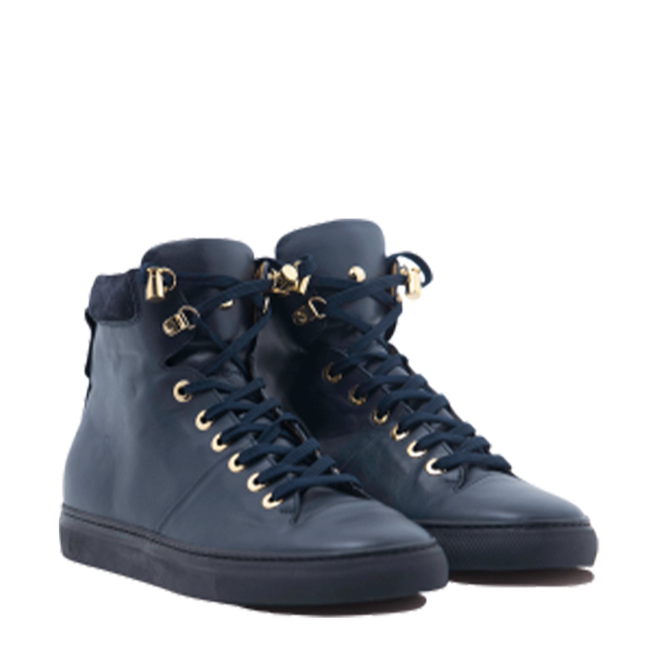 No Limits High Blue | Blue | Nappa Leather | Limited Edition - Giuliano Galiano | Handcrafted Luxury Sneakers Made In Italy