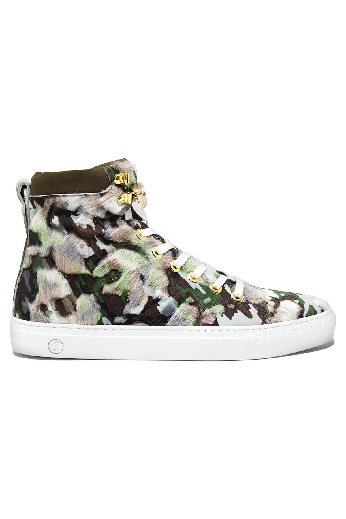 No Limits High | Camouflage | Limited Edition - Giuliano Galiano | Handcrafted Luxury Sneakers Made In Italy