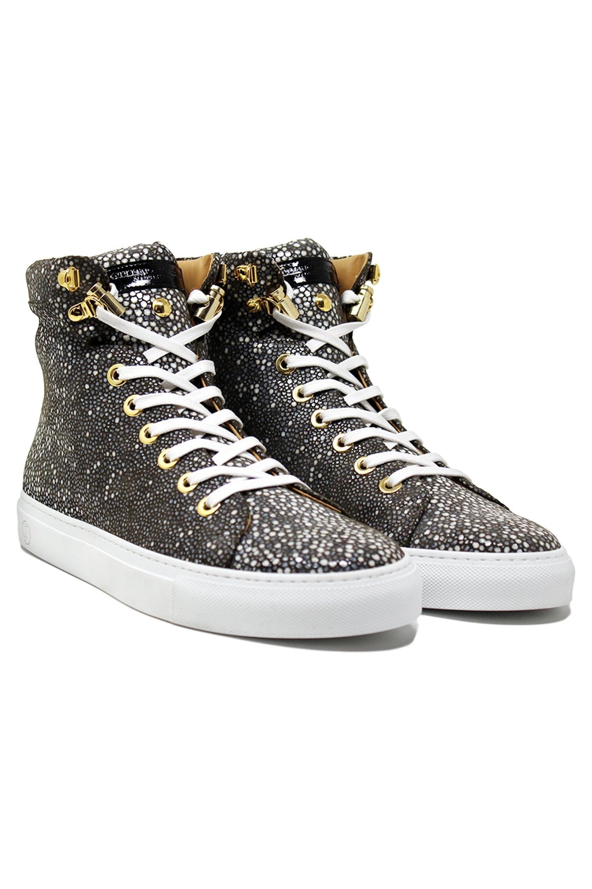 No Limits High | Razza Black | Limited Edition - Giuliano Galiano | Handcrafted Luxury Sneakers Made In Italy