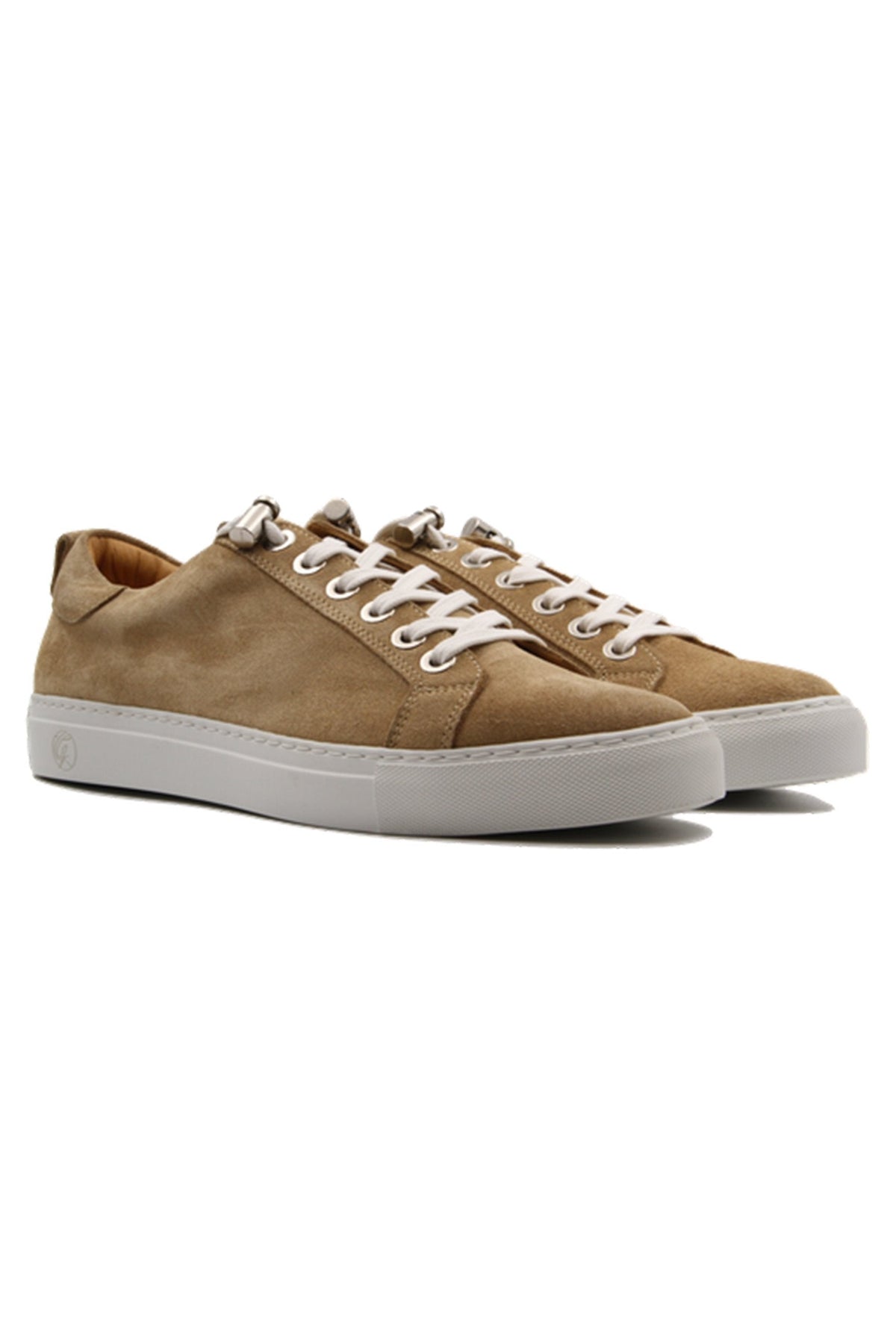 No Limits Low Beige | Beige | Suede | Limited Edition - Giuliano Galiano | Handcrafted Luxury Sneakers Made In Italy