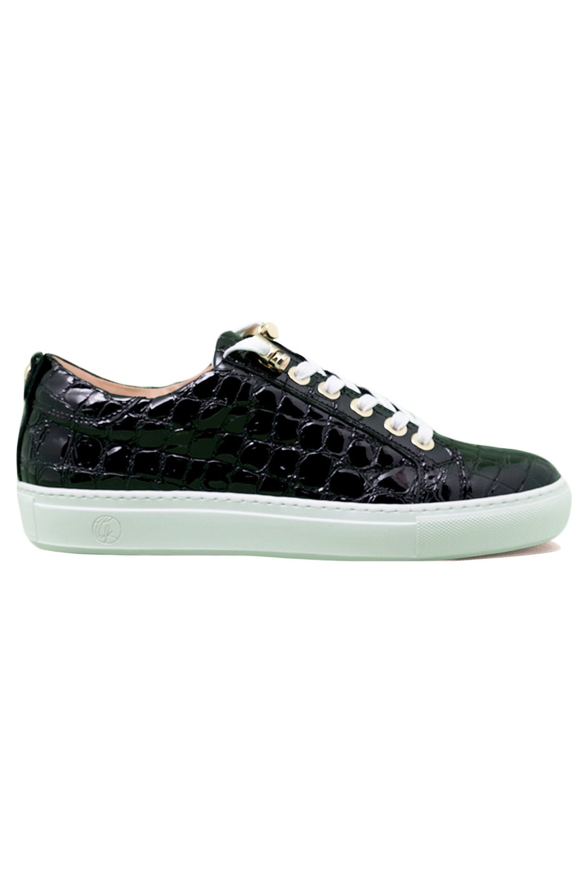 No Limits Low Black | Black | Croc | Limited Edition - Giuliano Galiano | Handcrafted Luxury Sneakers Made In Italy