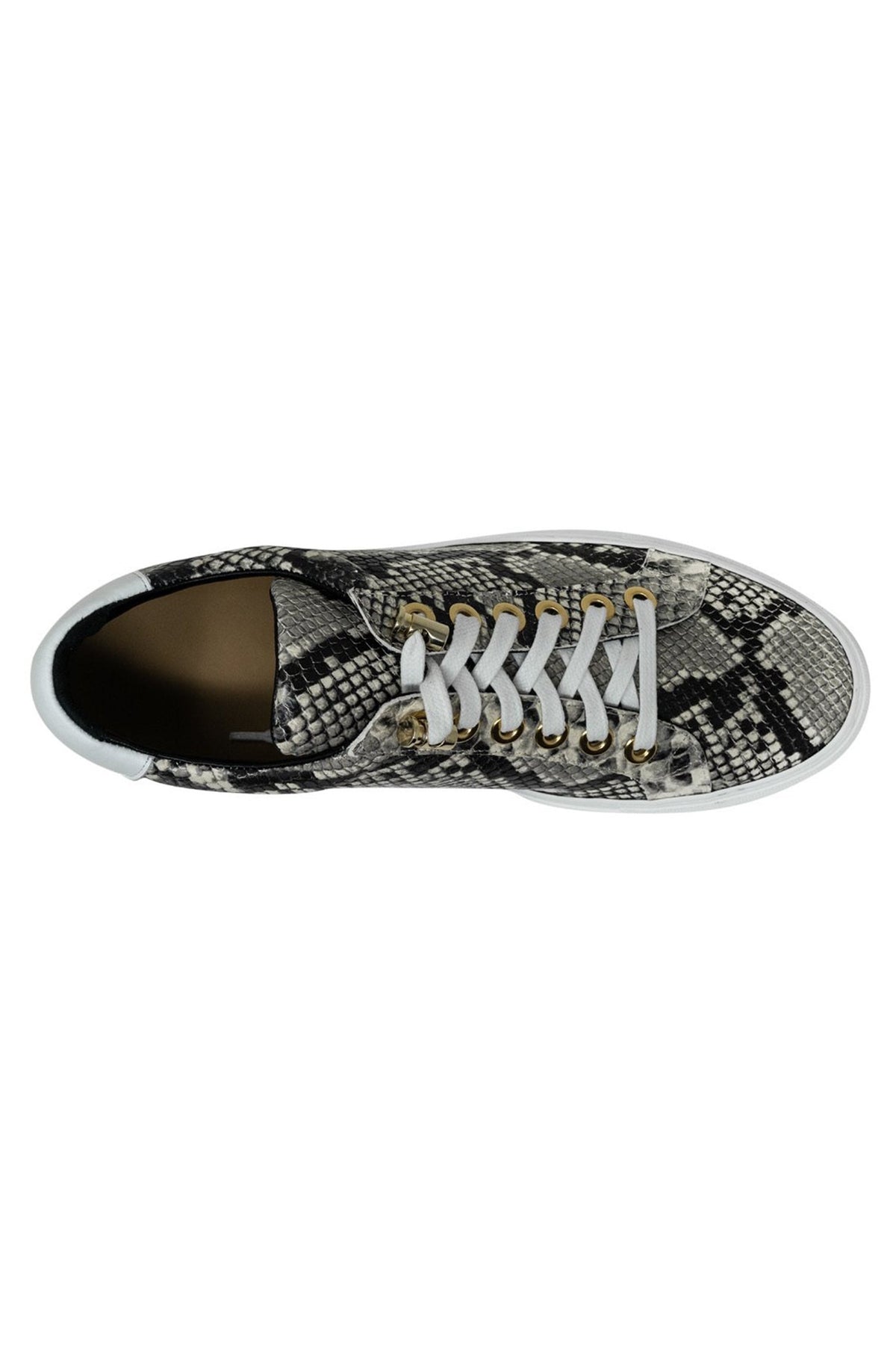 No Limits Low Grey | White | Python X Anuel | Limited Edition - Giuliano Galiano | Handcrafted Luxury Sneakers Made In Italy
