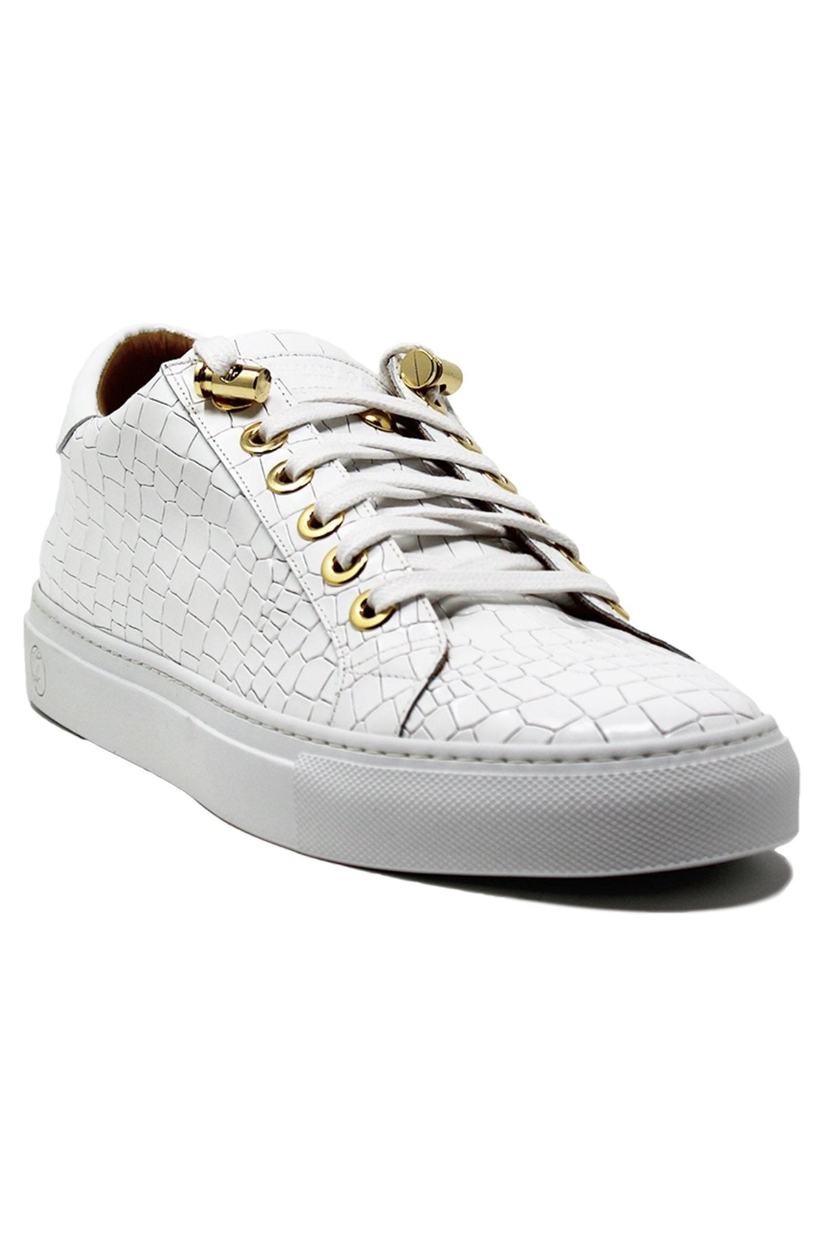 No Limits Low White Croc X Fetty Wap Limited Edition | Limited Edition - Giuliano Galiano | Handcrafted Luxury Sneakers Made In Italy