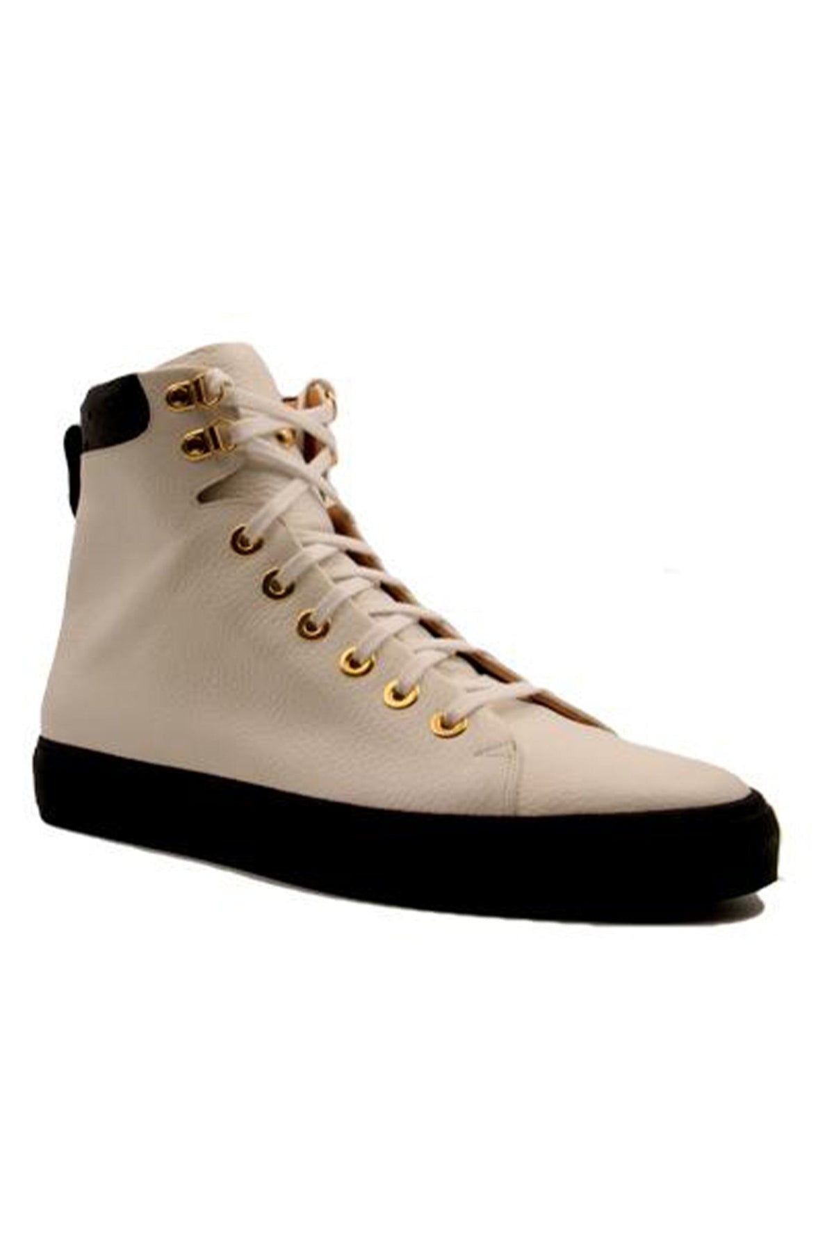No Limits White | Black | Leather | Limited Edition - Giuliano Galiano | Handcrafted Luxury Sneakers Made In Italy