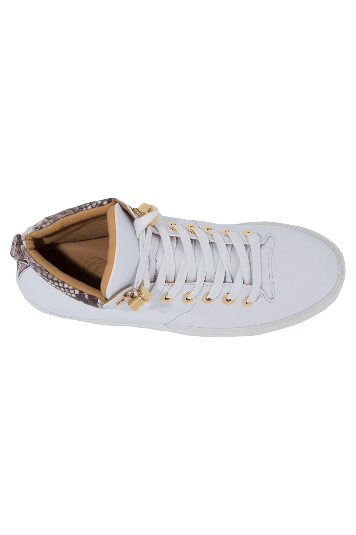 No Limits White | Grey | Leather | Limited Edition - Giuliano Galiano | Handcrafted Luxury Sneakers Made In Italy