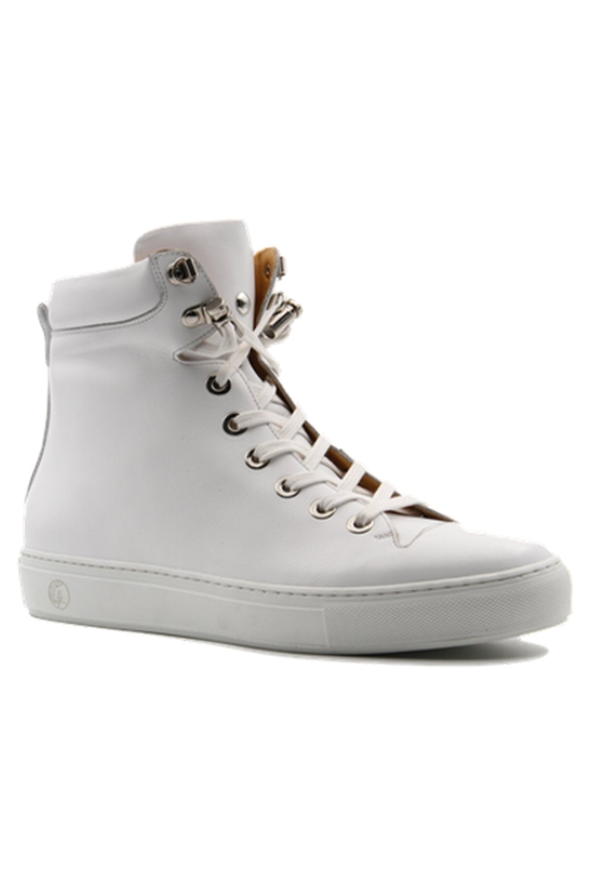 No Limits White | White | Nappa | Limited Edition - Giuliano Galiano | Handcrafted Luxury Sneakers Made In Italy