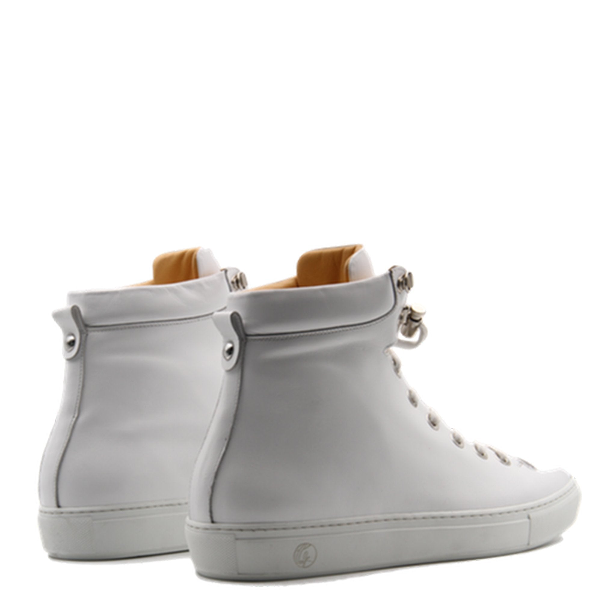 No Limits White | White | Nappa | Limited Edition - Giuliano Galiano | Handcrafted Luxury Sneakers Made In Italy