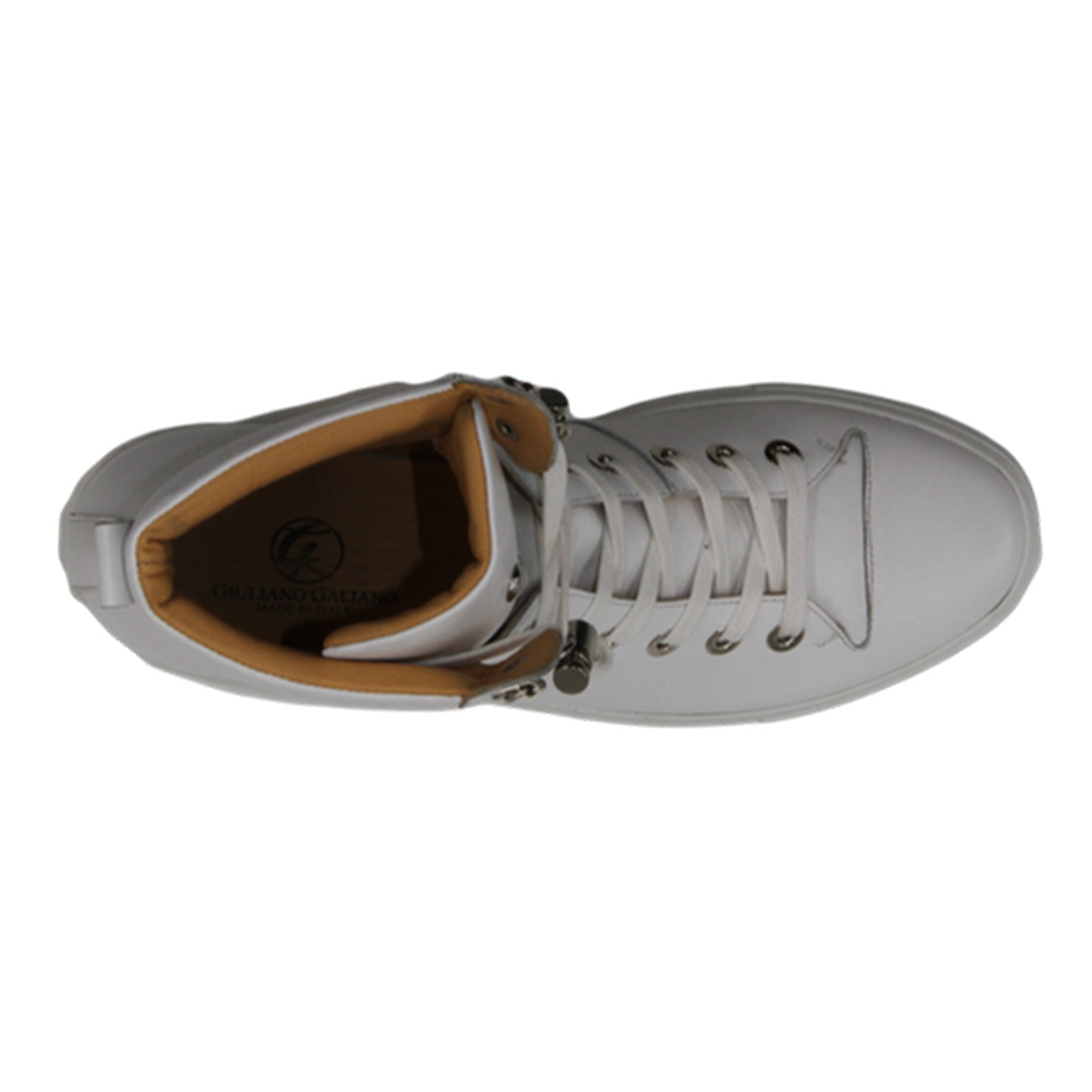 No Limits White | White | Nappa | Limited Edition - Giuliano Galiano | Handcrafted Luxury Sneakers Made In Italy