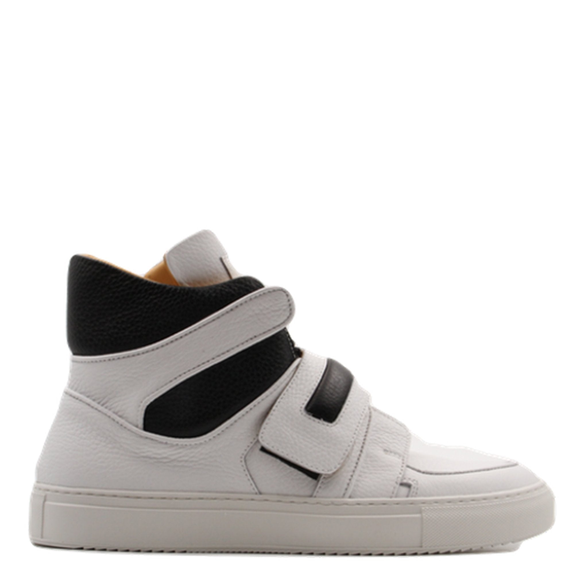 Roma White | Black | Leather | Limited Edition - Giuliano Galiano | Handcrafted Luxury Sneakers Made In Italy