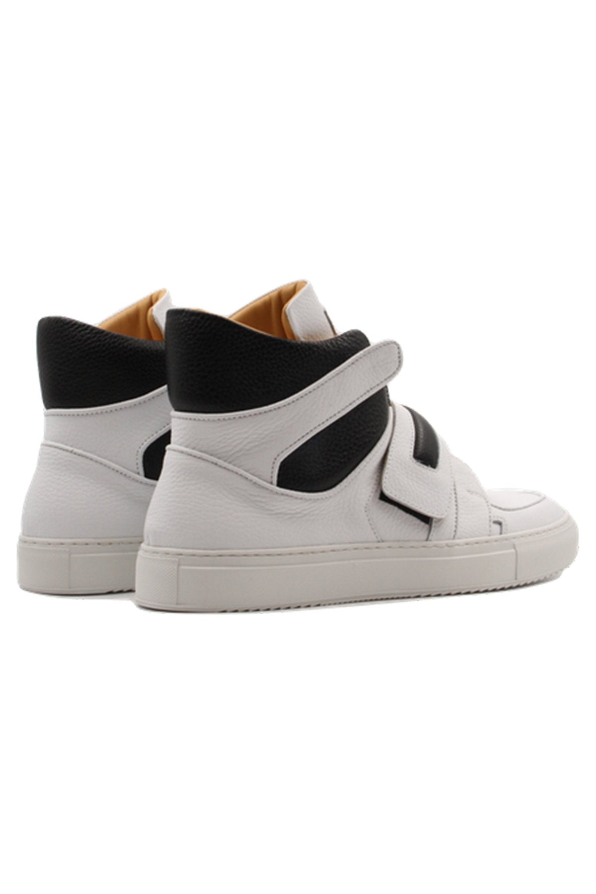 Roma White | Black | Leather | Limited Edition - Giuliano Galiano | Handcrafted Luxury Sneakers Made In Italy