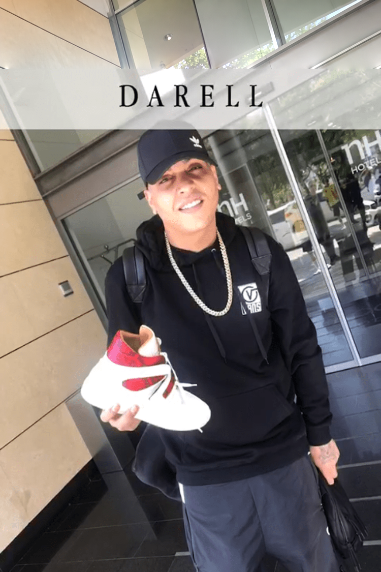 "Y€S" | LIMITED EDITION X DARREL | Limited Edition - Giuliano Galiano | Handcrafted Luxury Sneakers Made In Italy