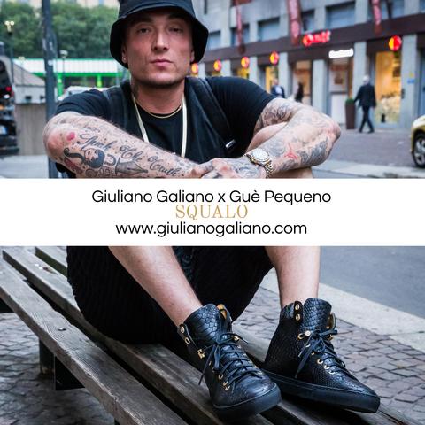 Giuliano Galiano X Guè Pequeno | Squalo - Giuliano Galiano | Handcrafted Luxury Sneakers Made In Italy