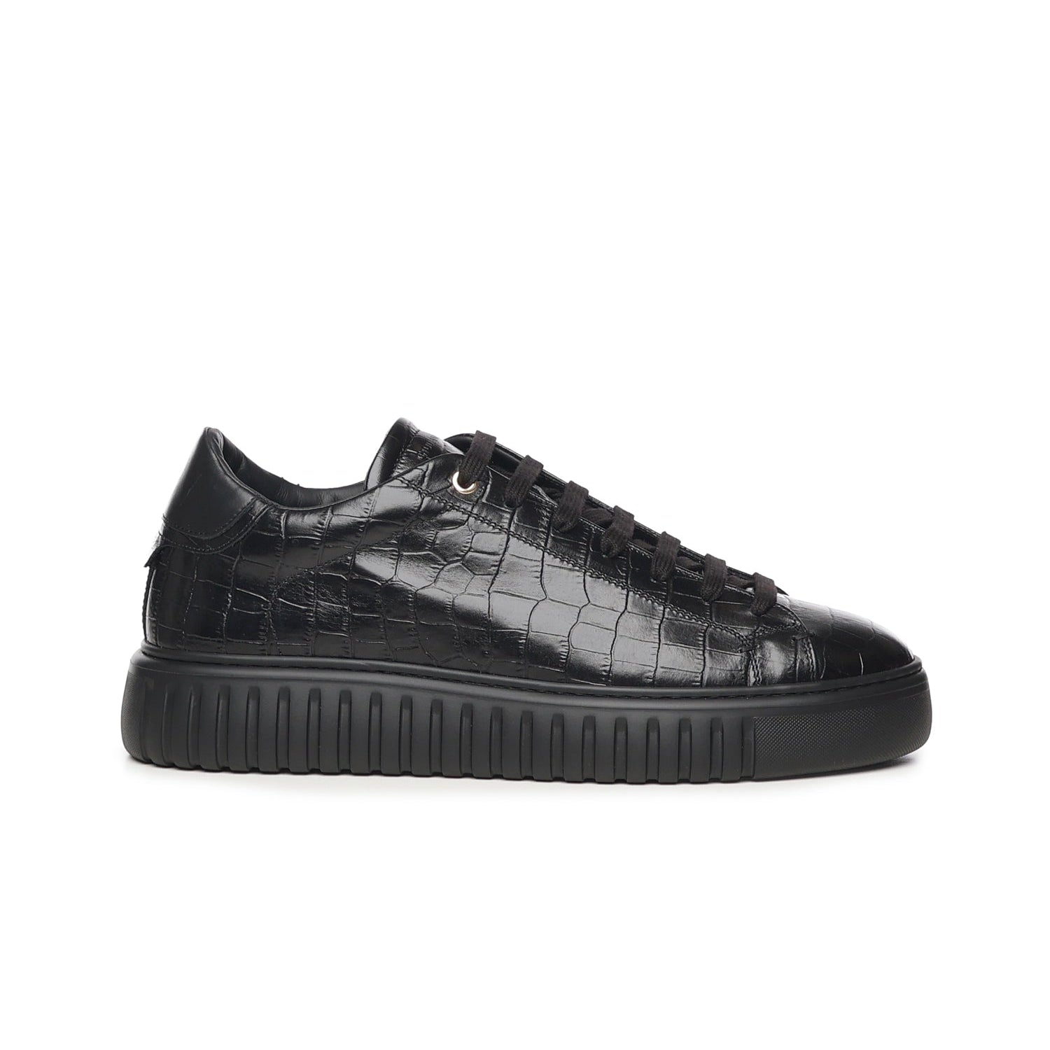 Mars | Crock leather | Black