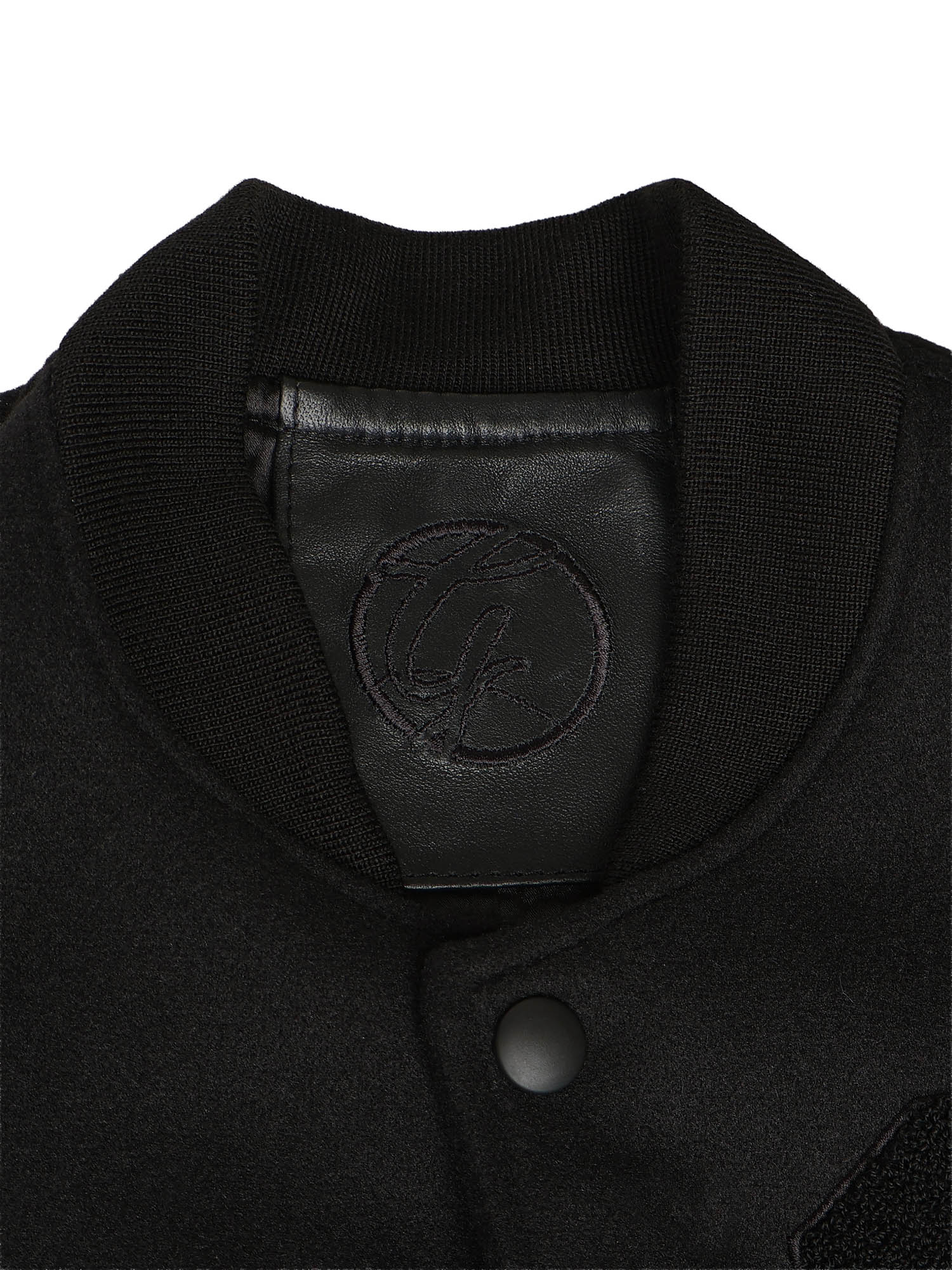 #Bosslife Varsity Jacket | Black