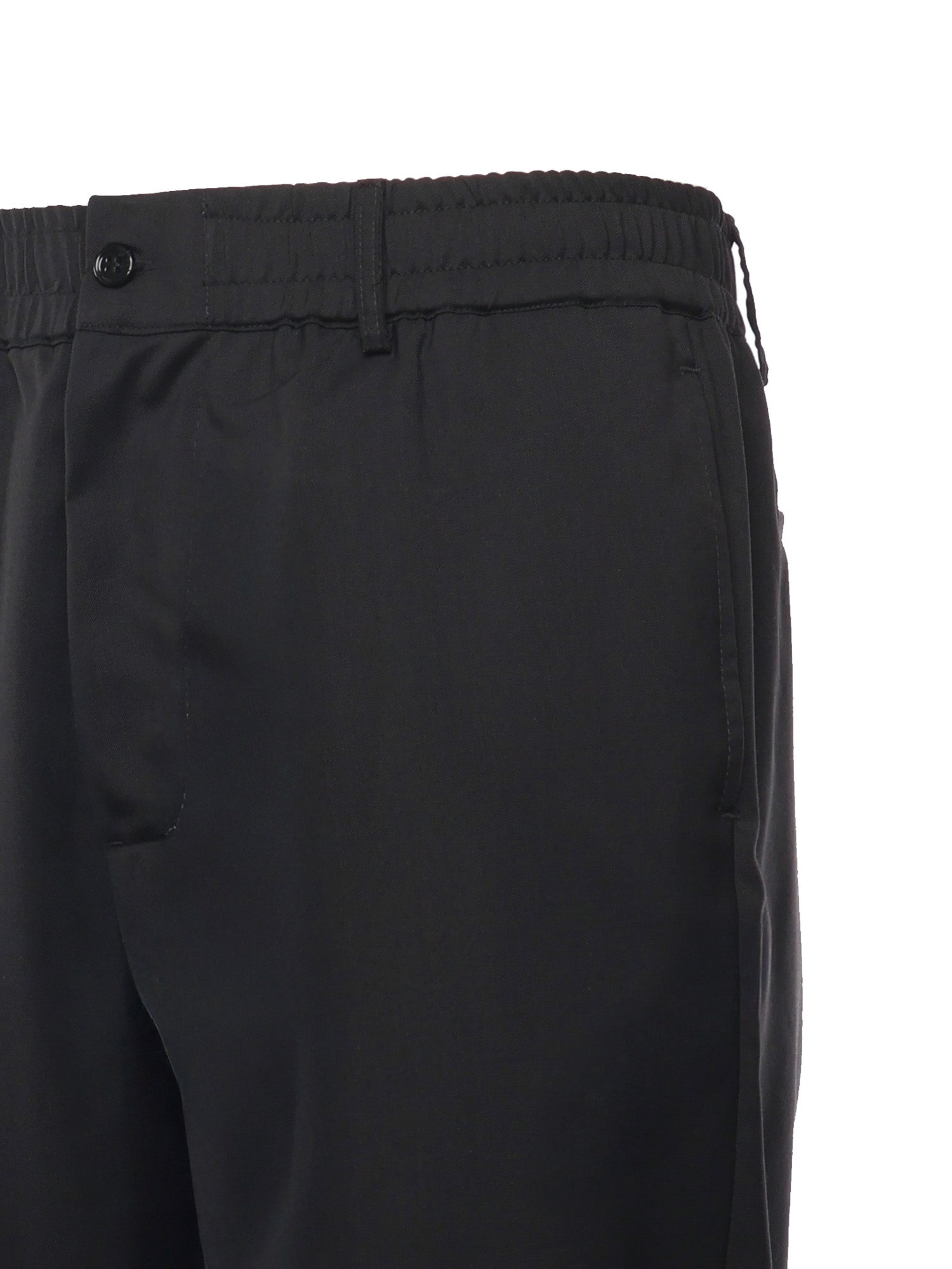 Wool trousers | Black
